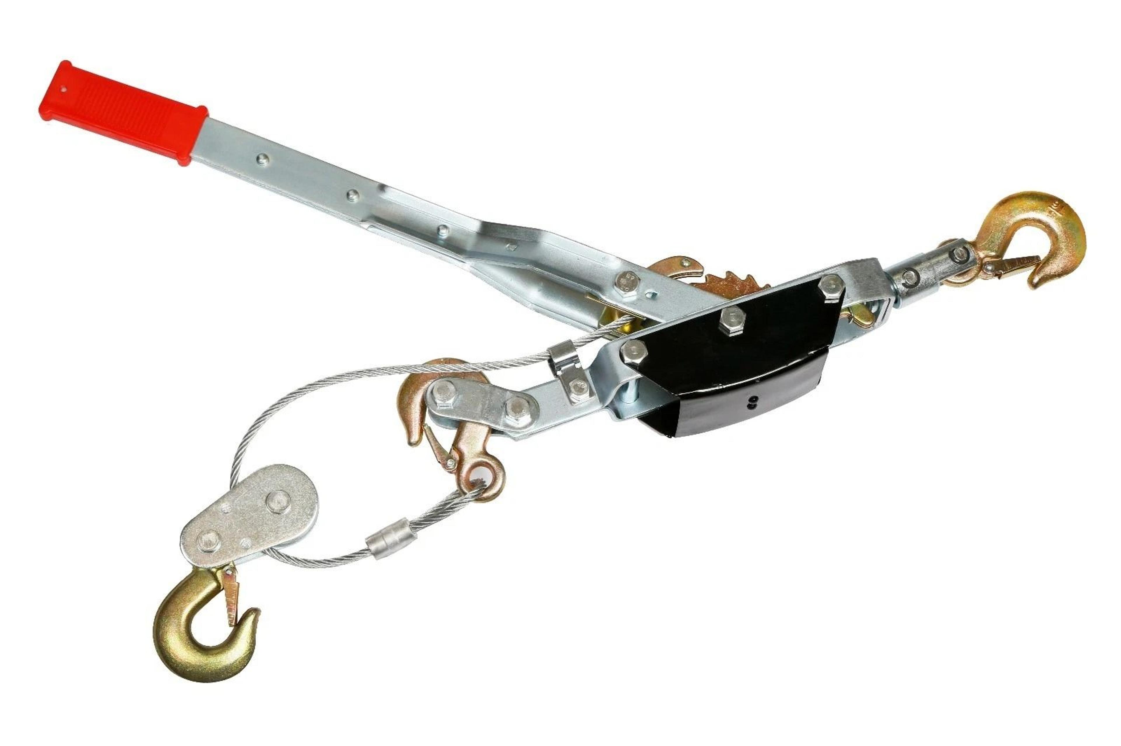 5 ton heavy duty come along cable puller with geared ratchet