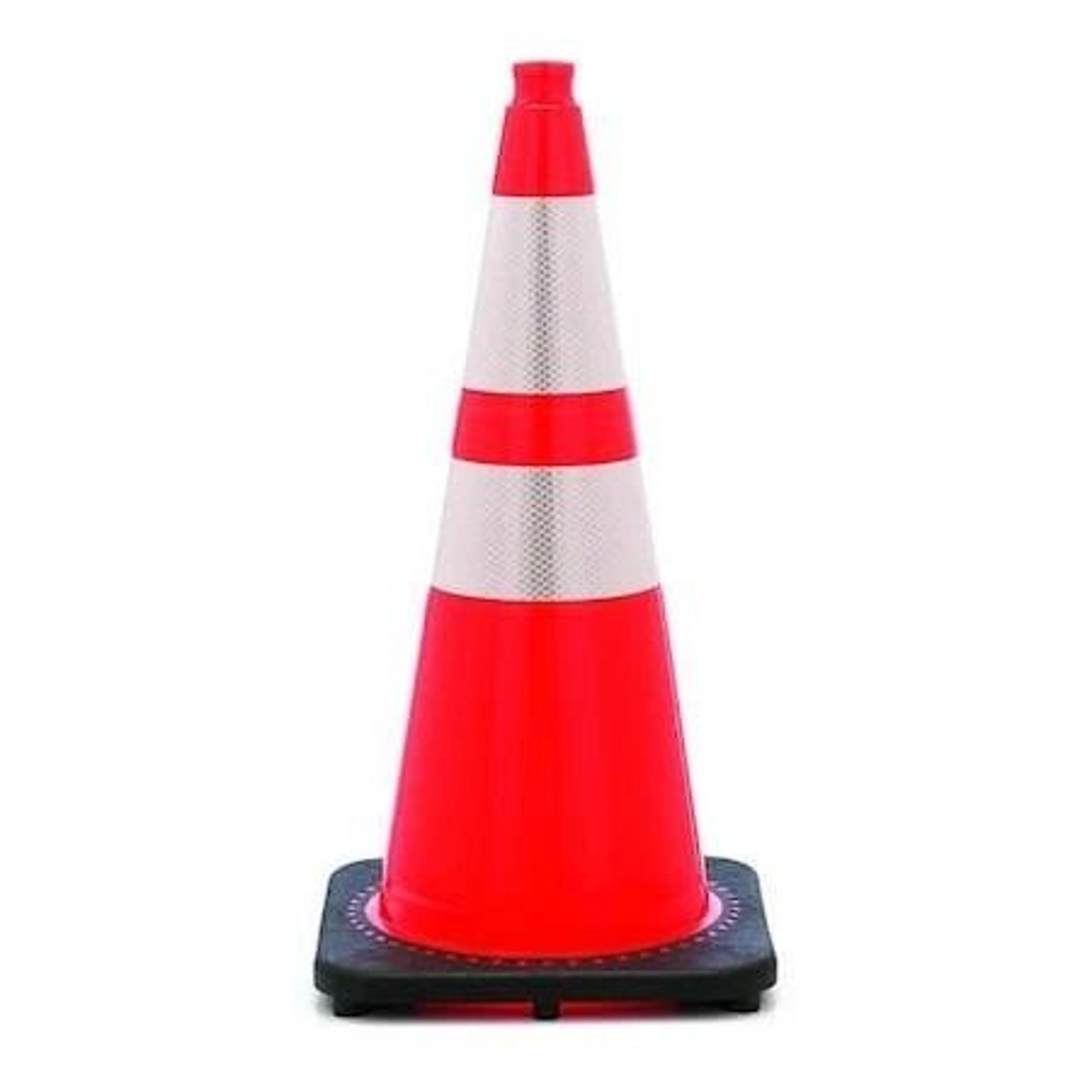 reflective traffic cone high visibility road safety cone