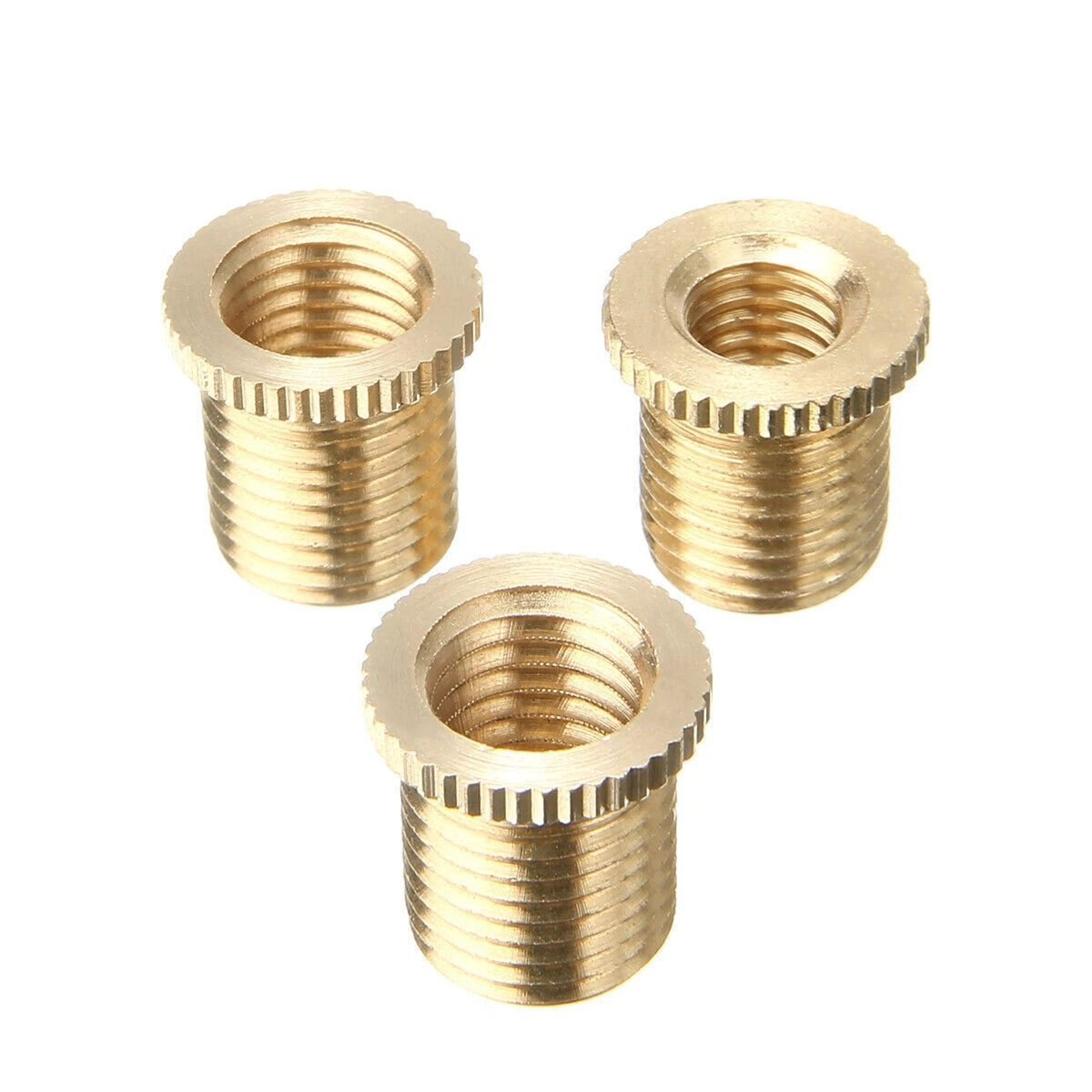 universal shift knob adapter kit aluminum thread inserts for aftermarket gear shift knobs