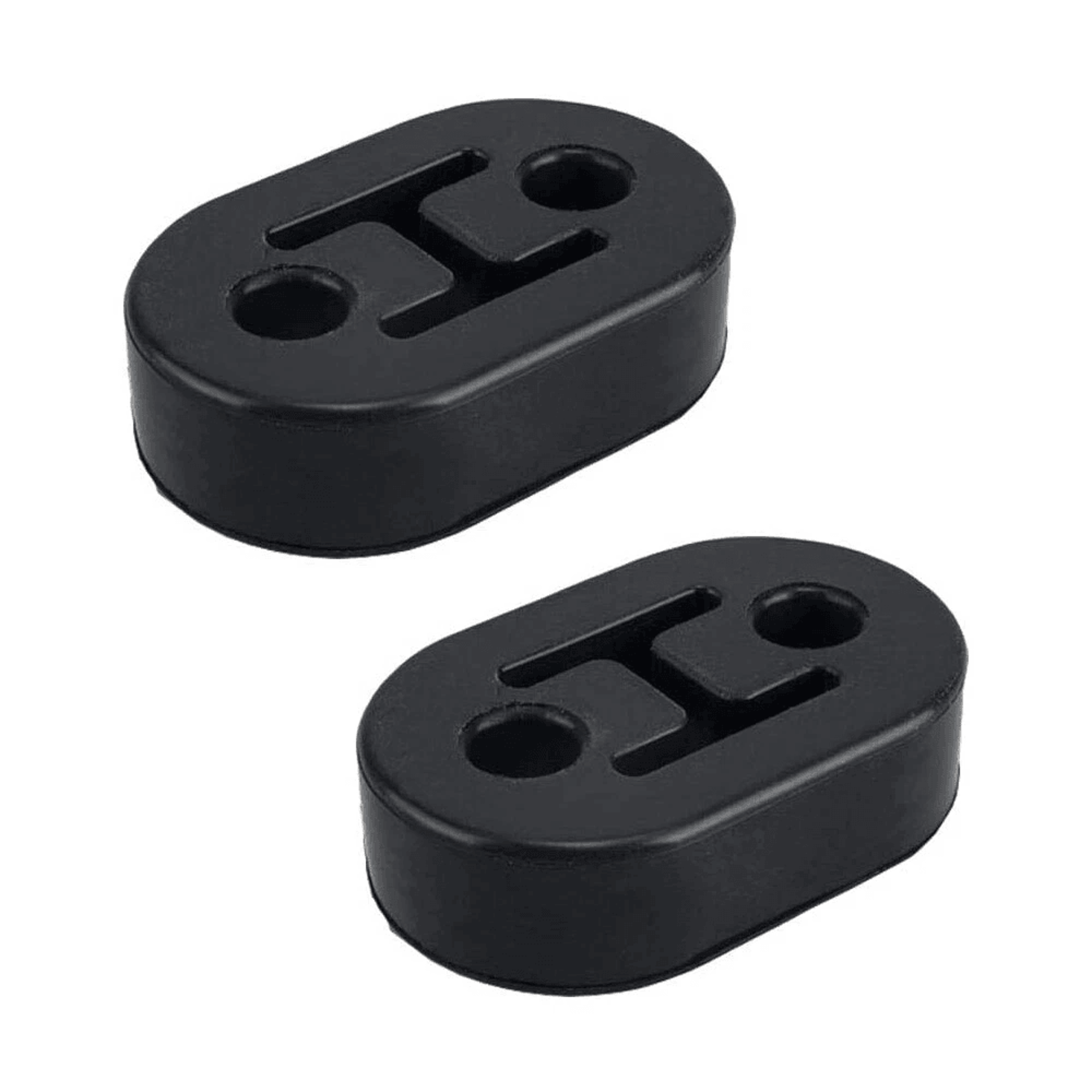 heavy duty rubber exhaust hanger insulator hole muffler tailpipe mount bracket