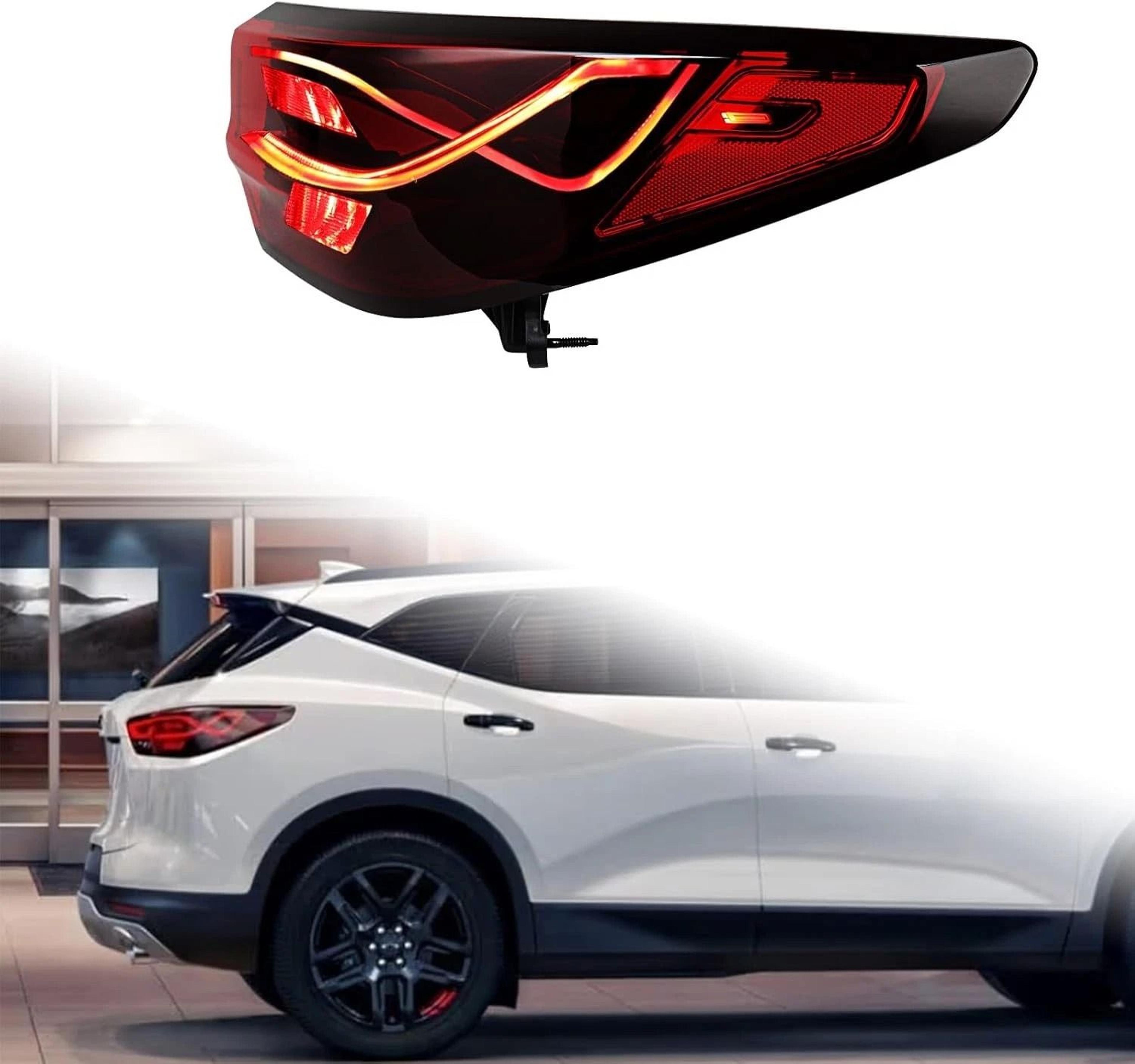 chevrolet blazer right outer tail light led passenger side rear lamp