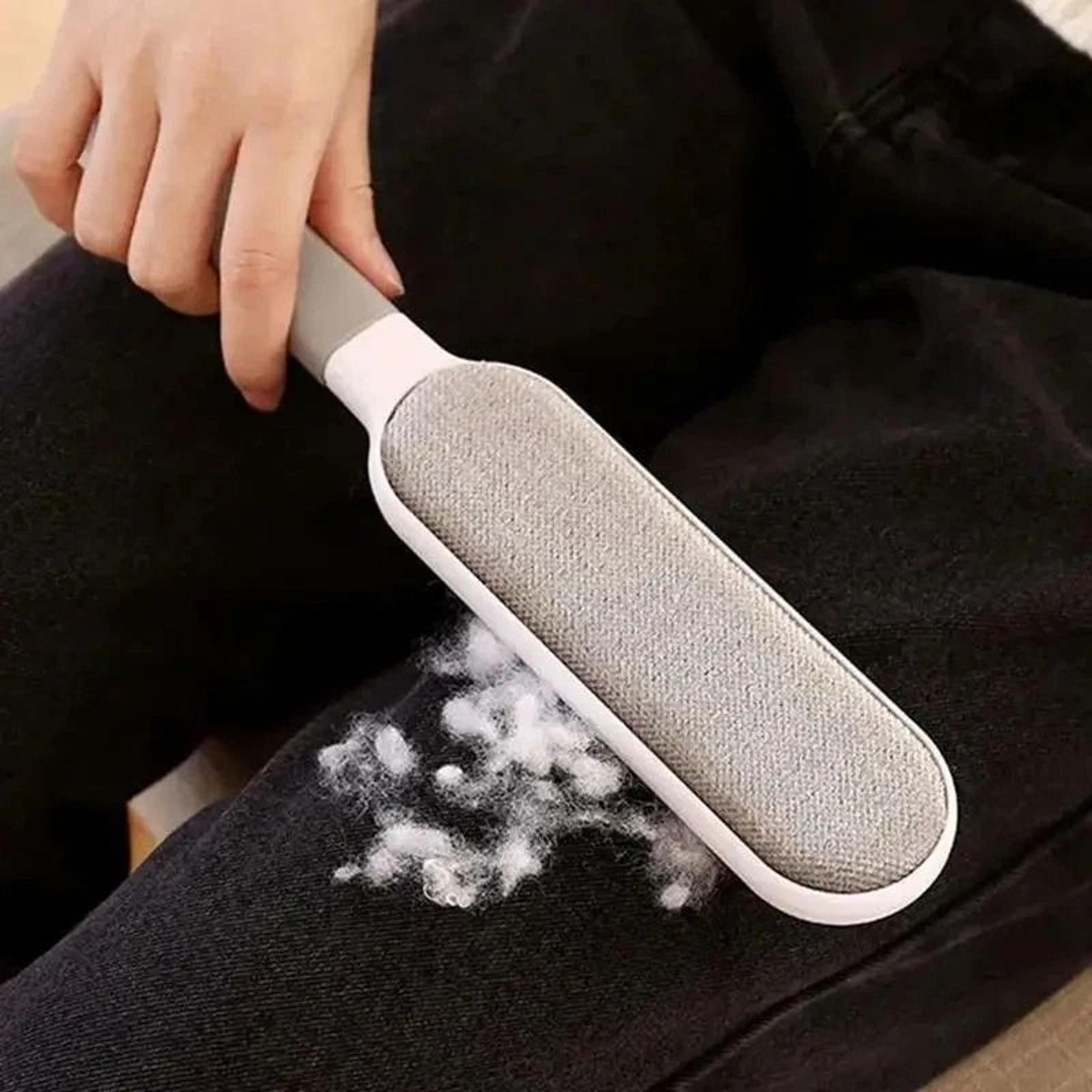 double sided pet hair remover lint brush for cat hair, sofa and clothes