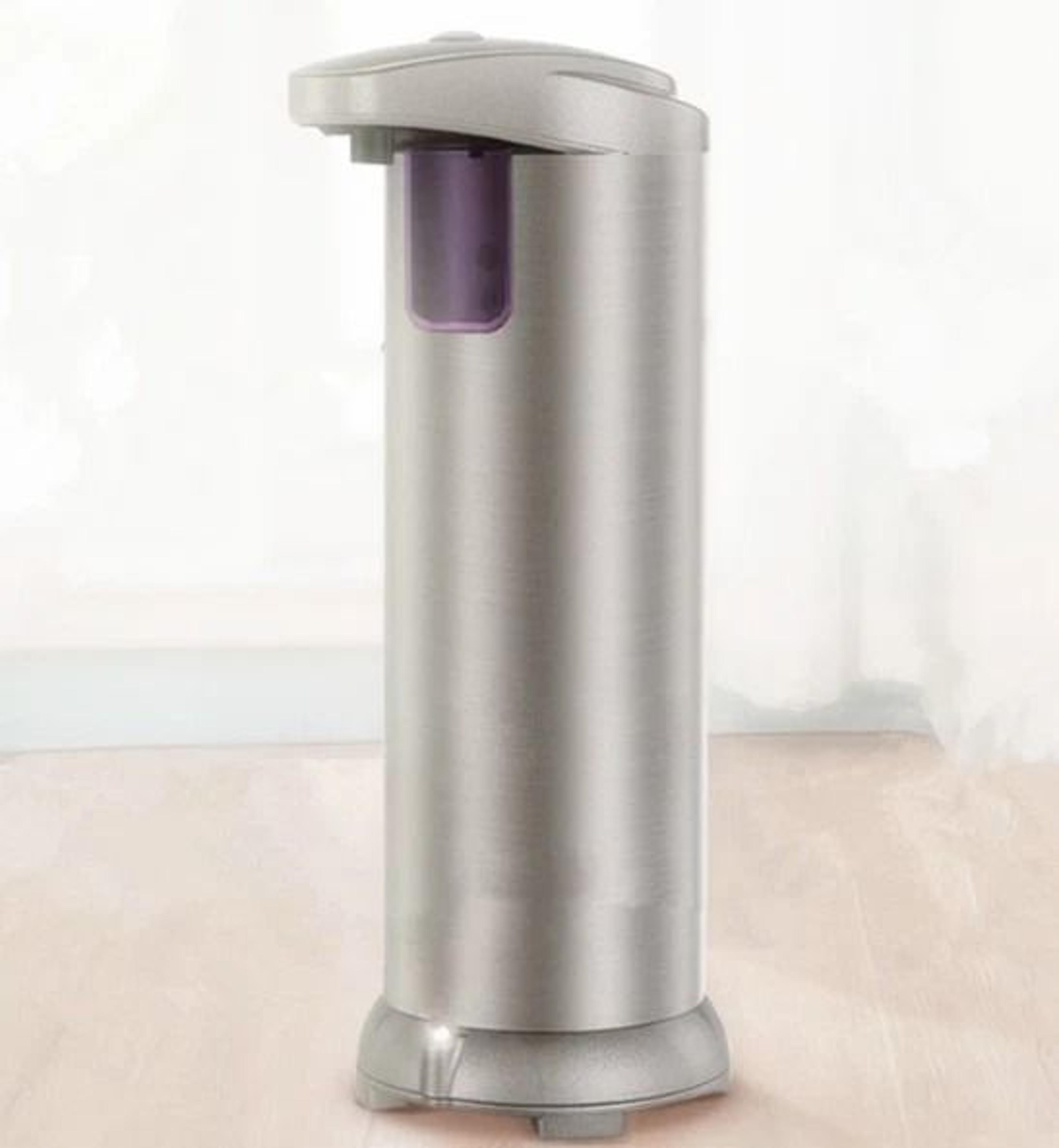 automatic touchless soap dispenser stainless steel hands free ir sensor pump
