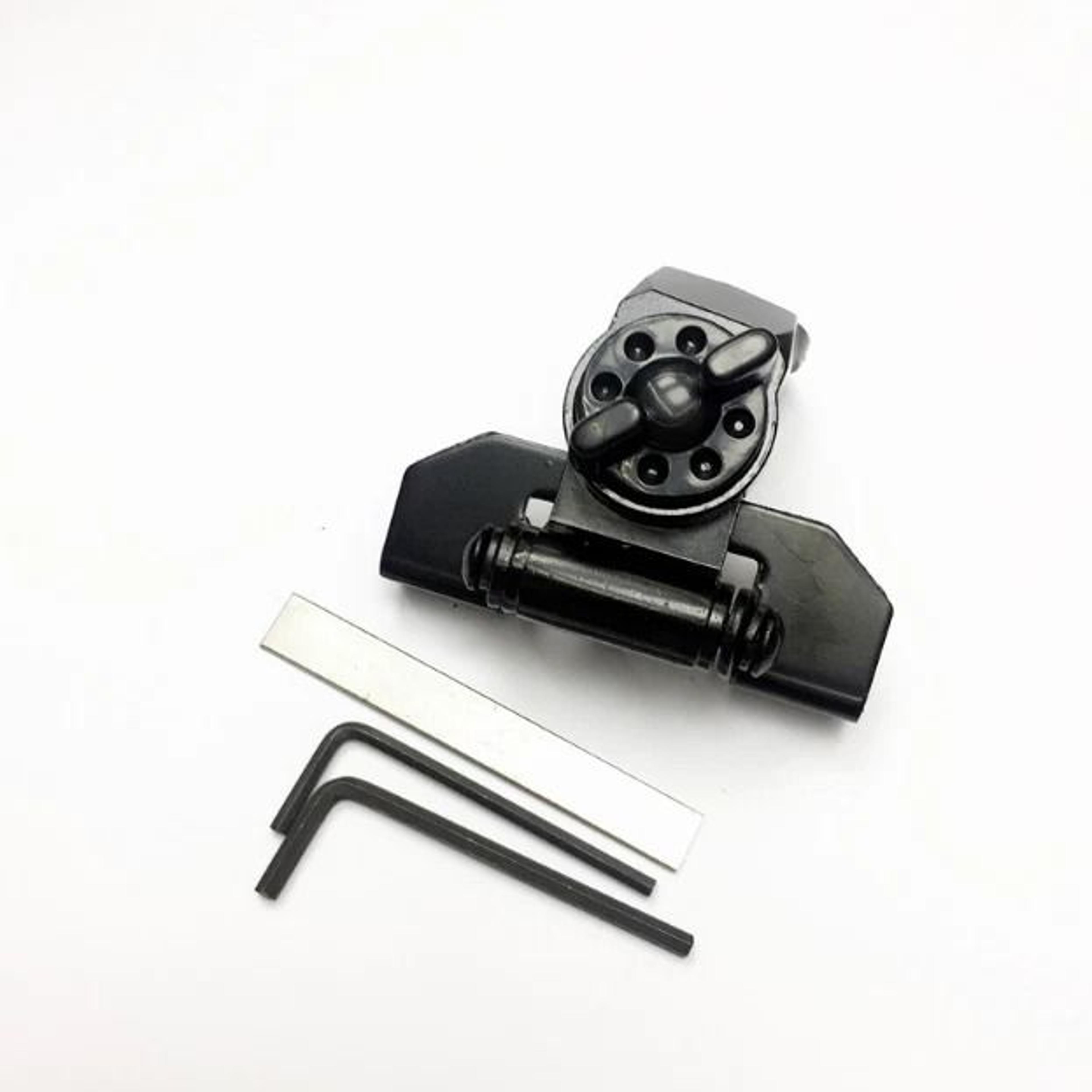 stainless steel trunk antenna mount universal hatchback tailgate edge clamp