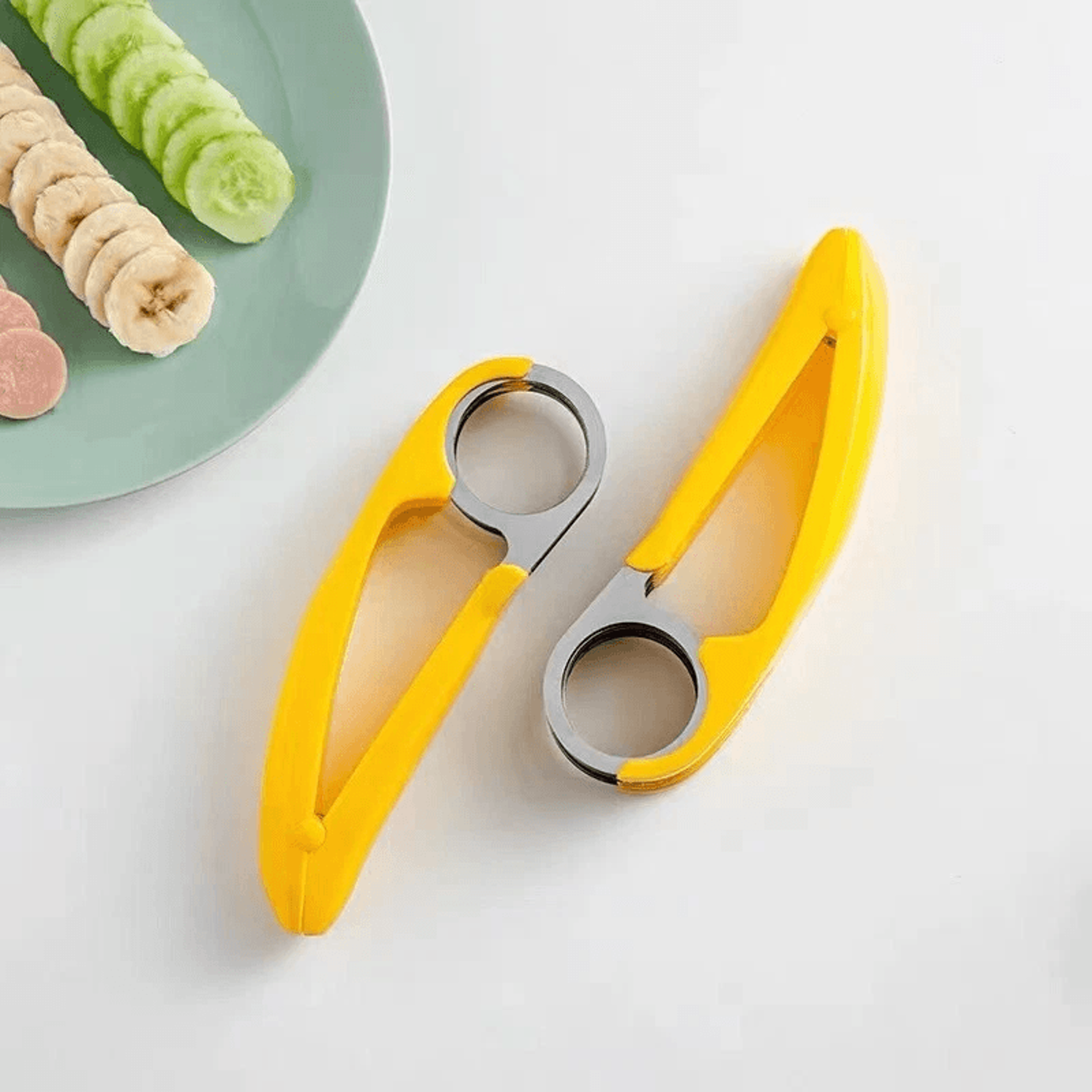 banana slicer fruit cutter & veggie slicer kitchen gadget