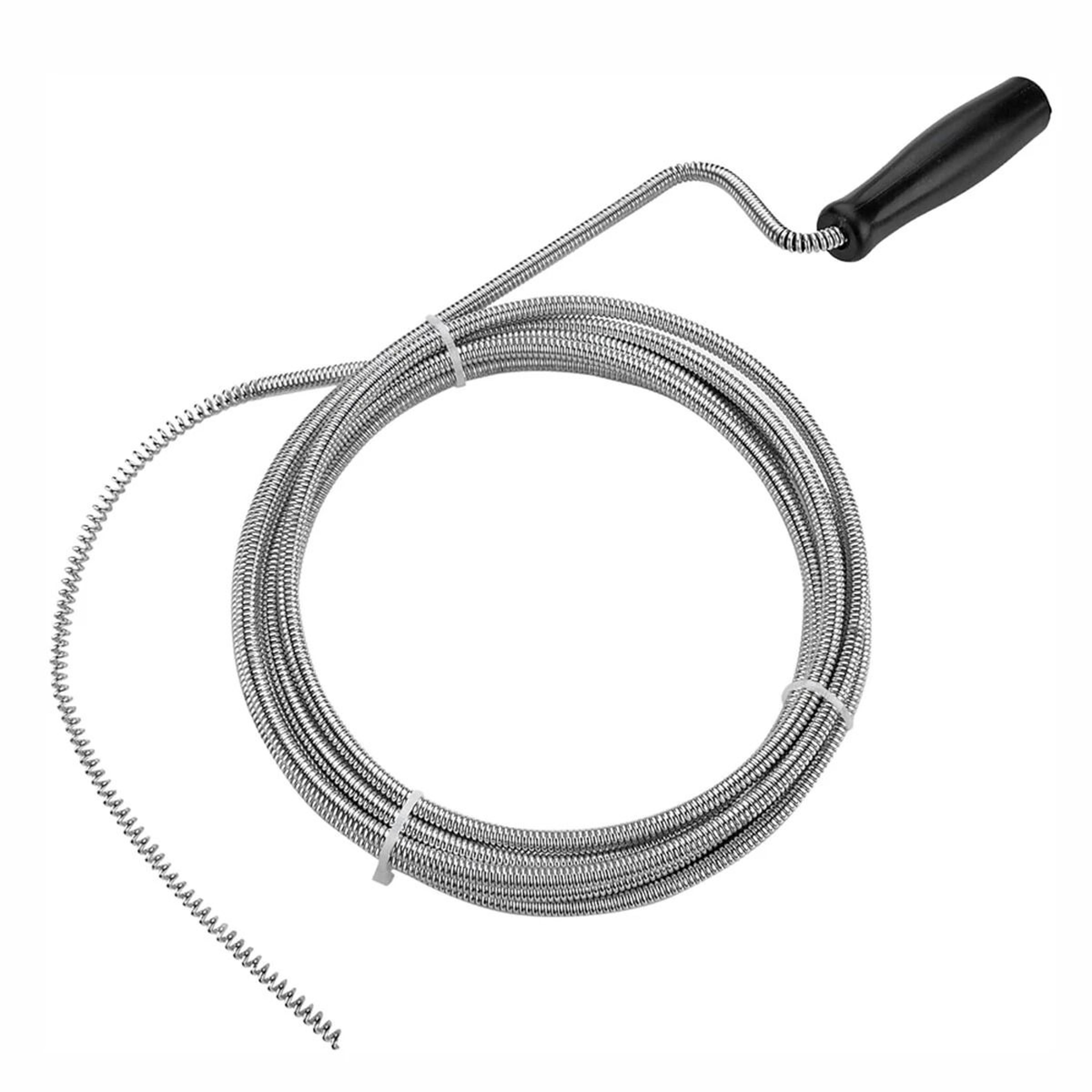 drain snake drain auger clog remover for sinks toilets and pipes