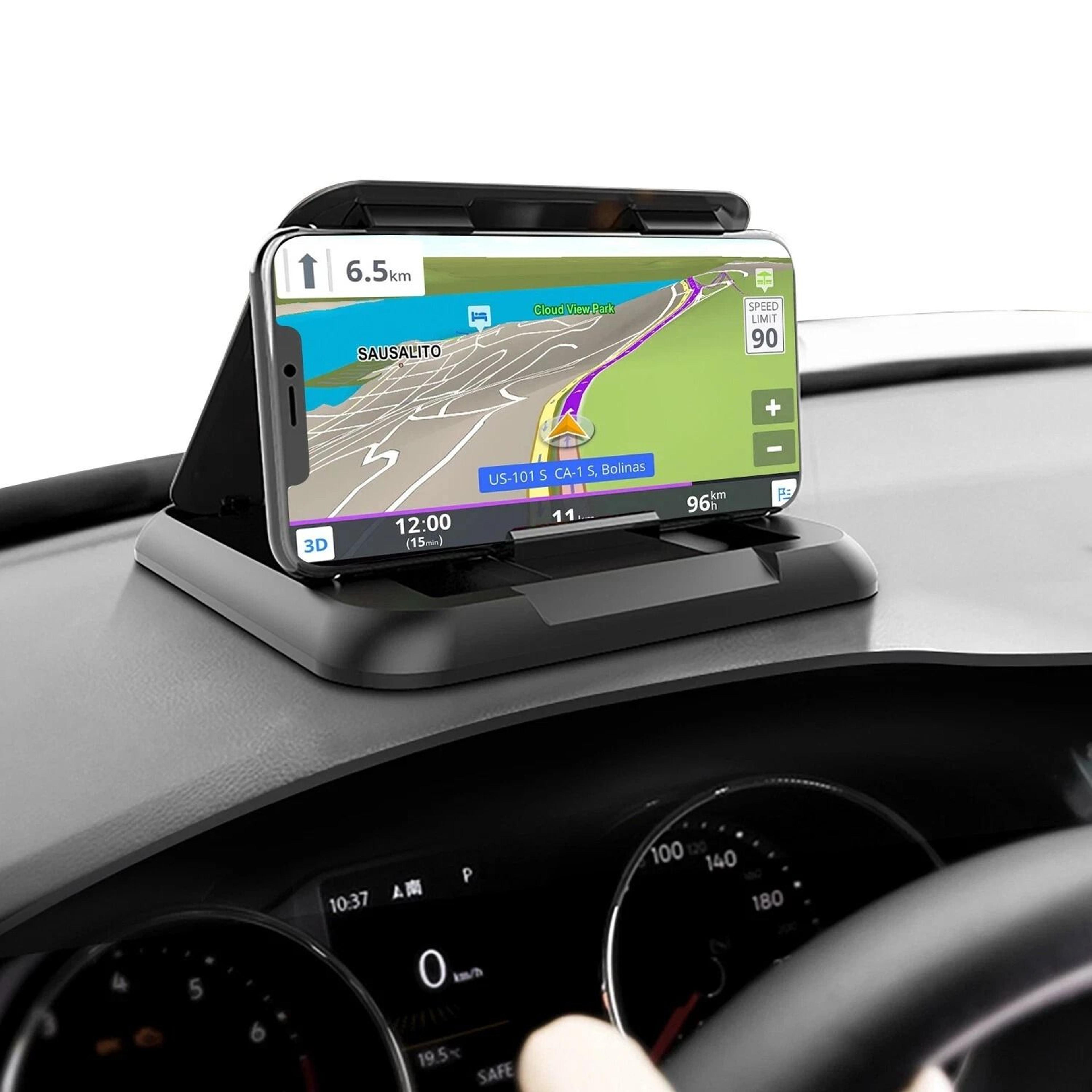 universal dashboard phone holder anti-slip silicone car phone mount for secure hands free viewing