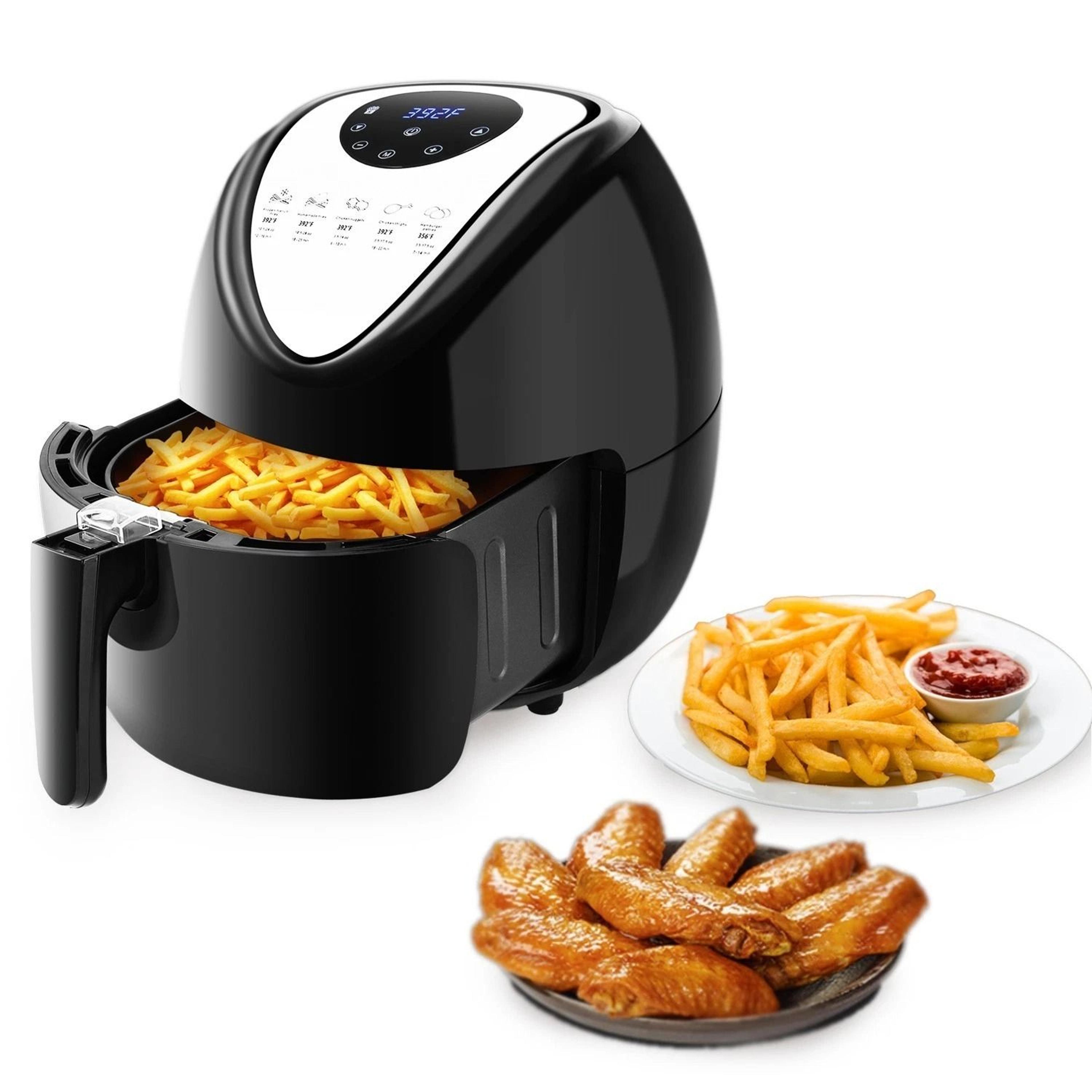air fryer oven nonstick oil free cooker with 7 presets