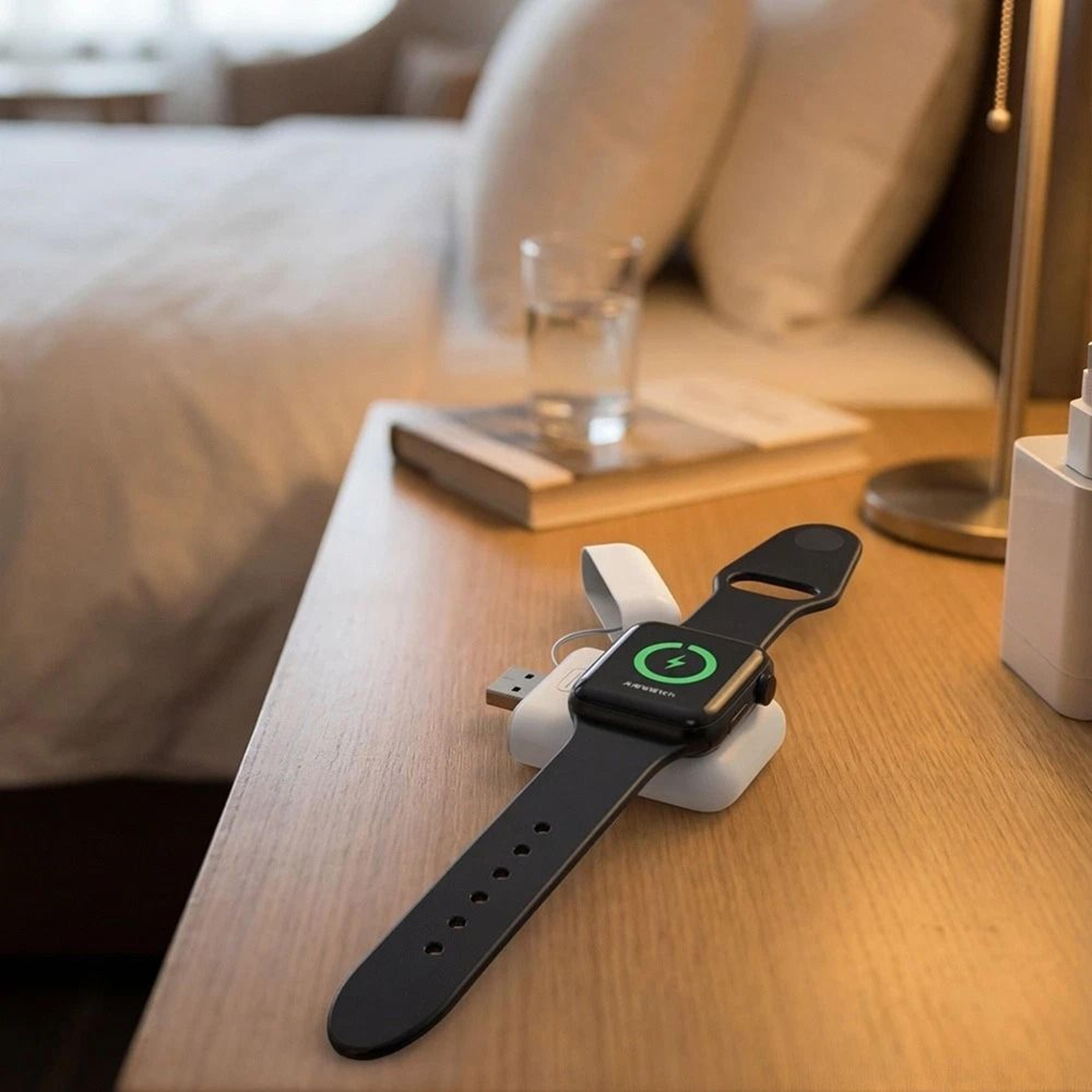 portable apple watch charger magnetic wireless iwatch travel charger
