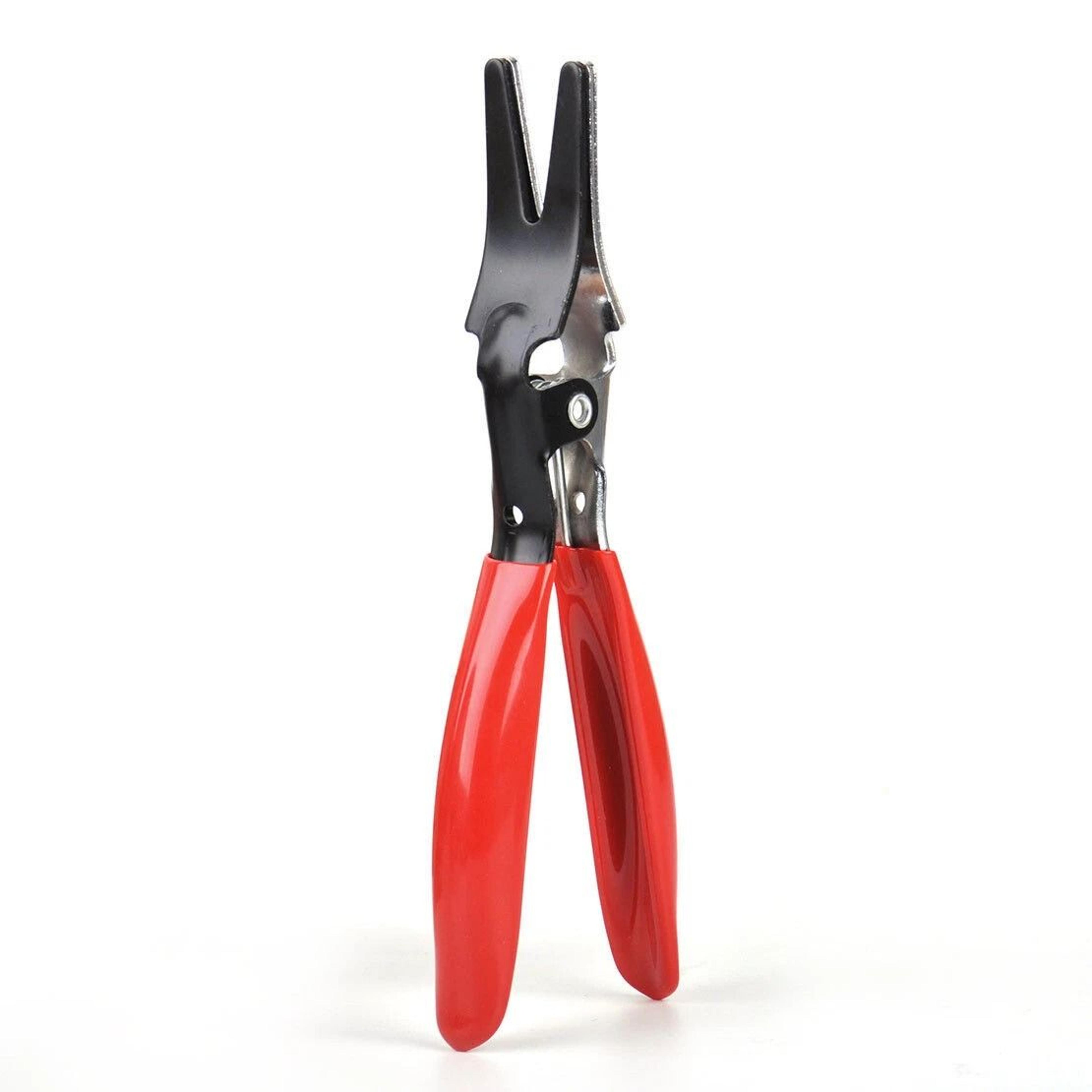 angled hose removal pliers for auto fuel vacuum water lines