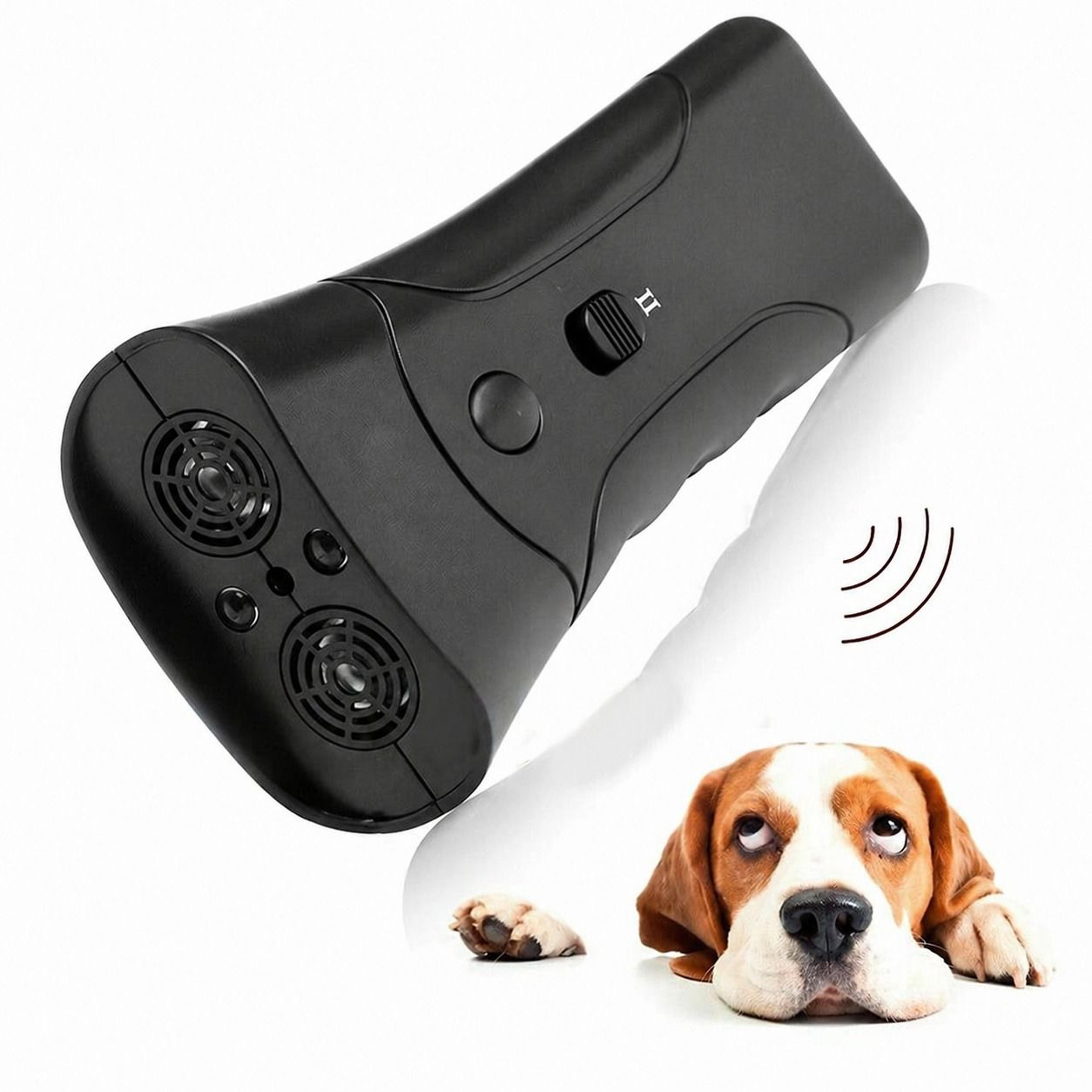 ultrasonic dog bark deterrent led training device