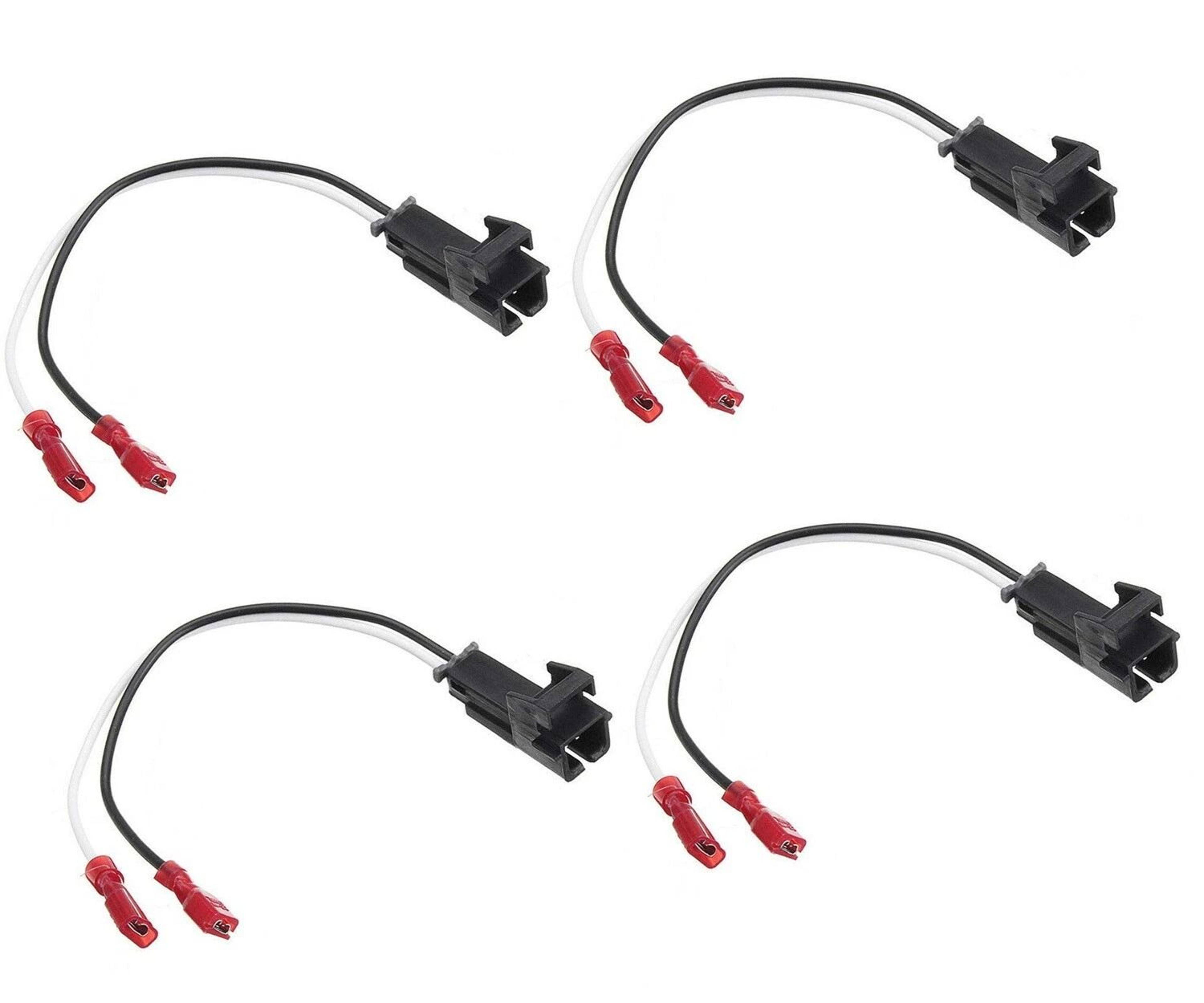 gm speaker wire adapter harness for front and rear door speakers