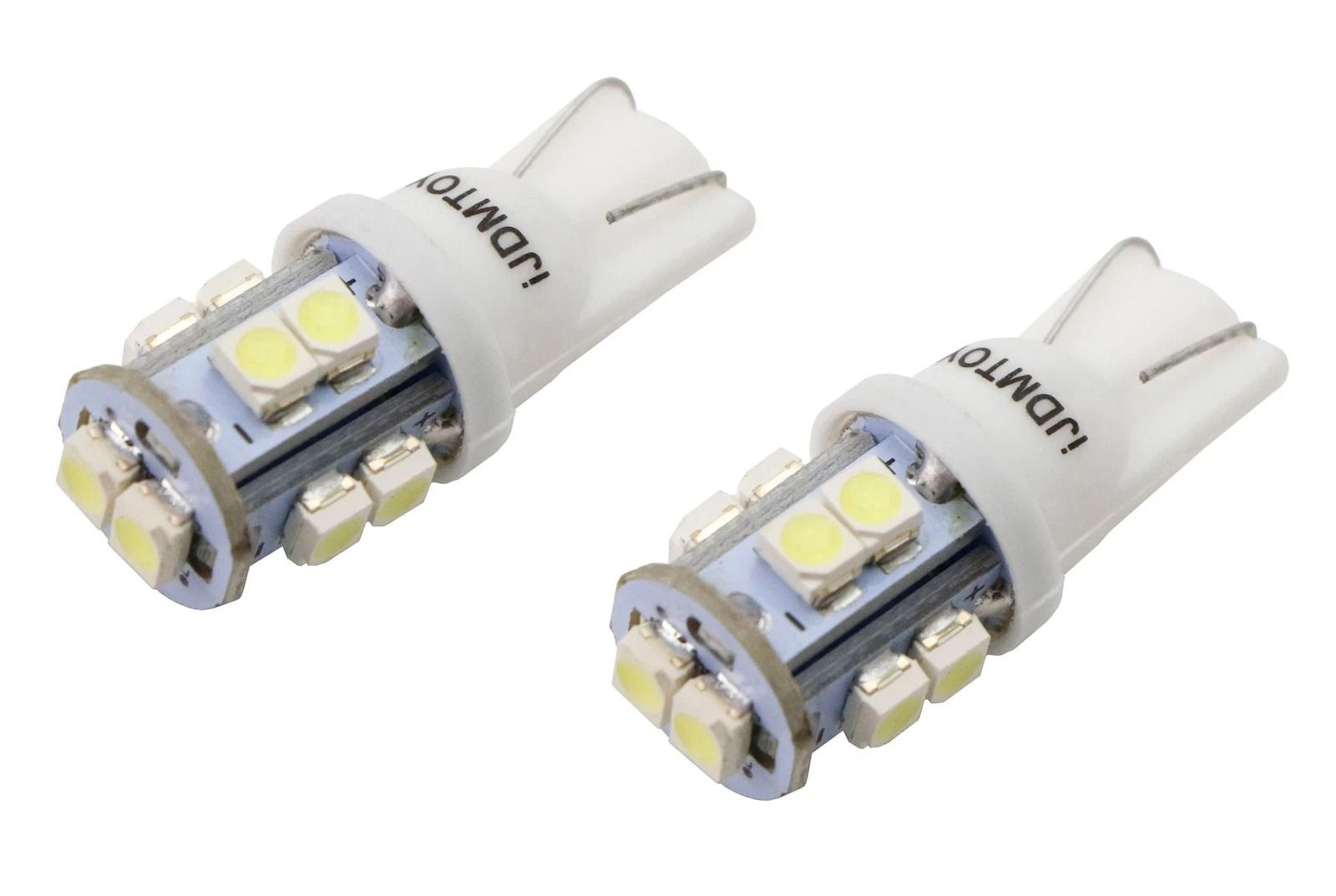 white t10 led bulbs license plate lights
