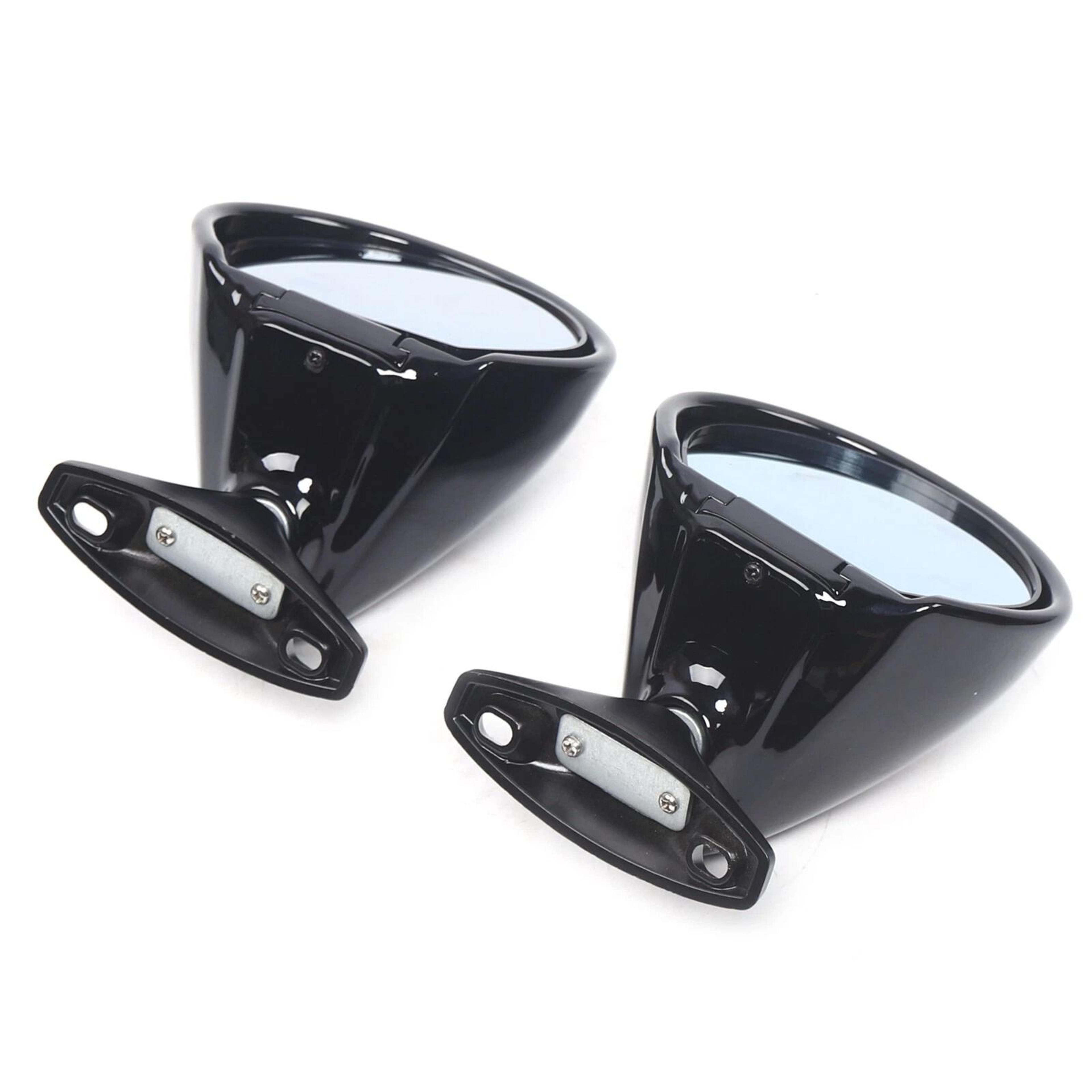 premium vintage universal side rearview mirrors classic car racing door wing pair