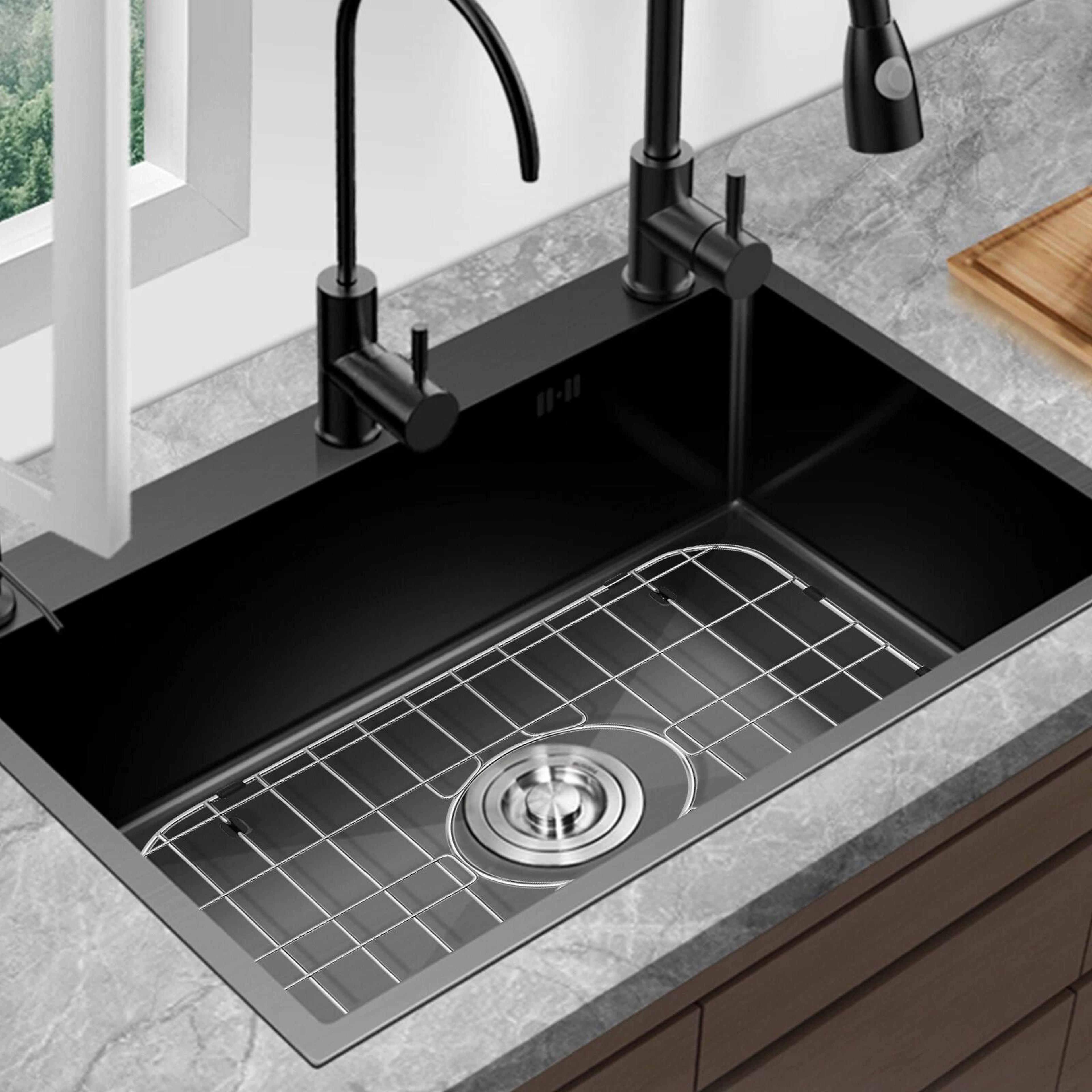 premium stainless steel sink bottom grid kitchen sink protector