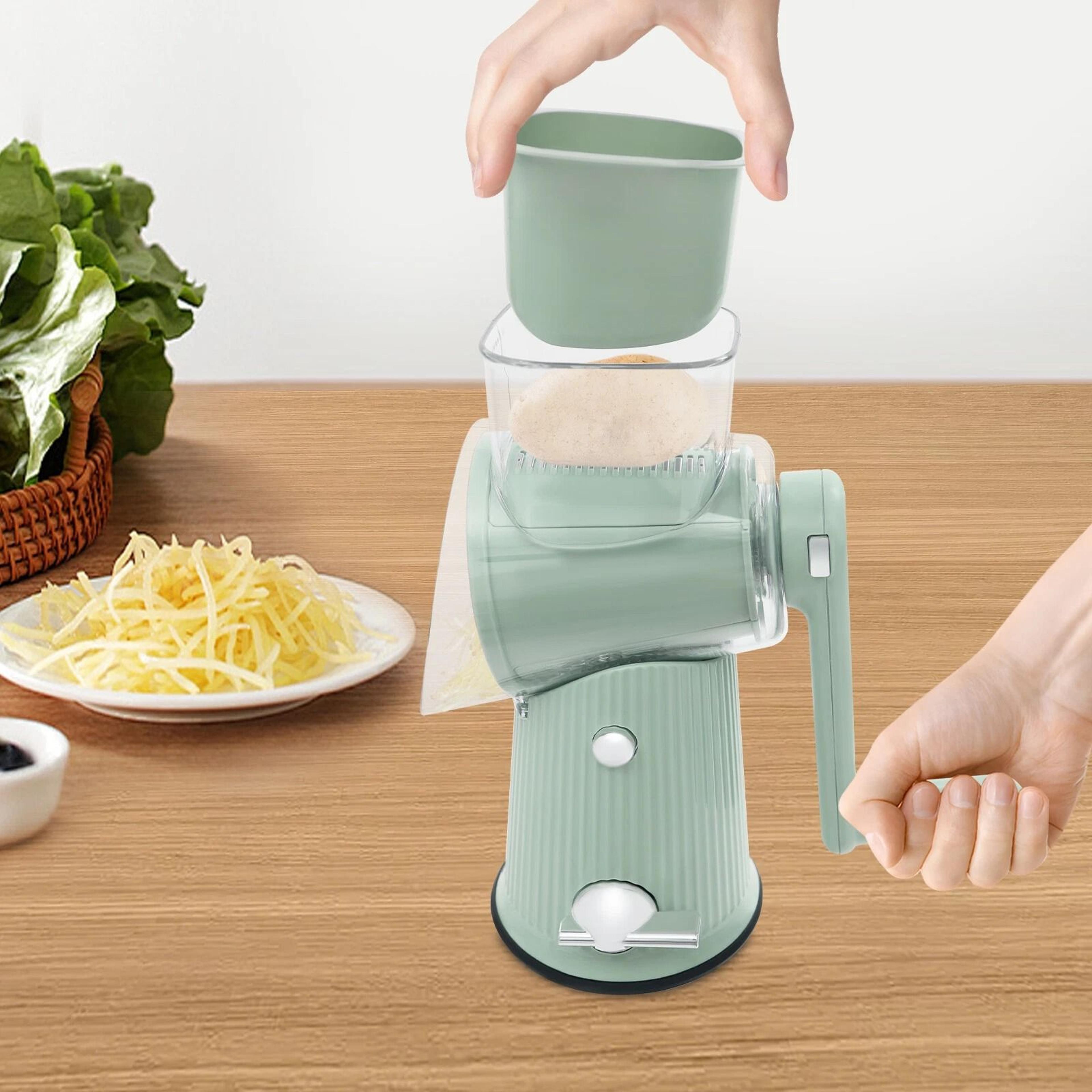 premium vegetable cutter manual vegetable slicer & rotary grater