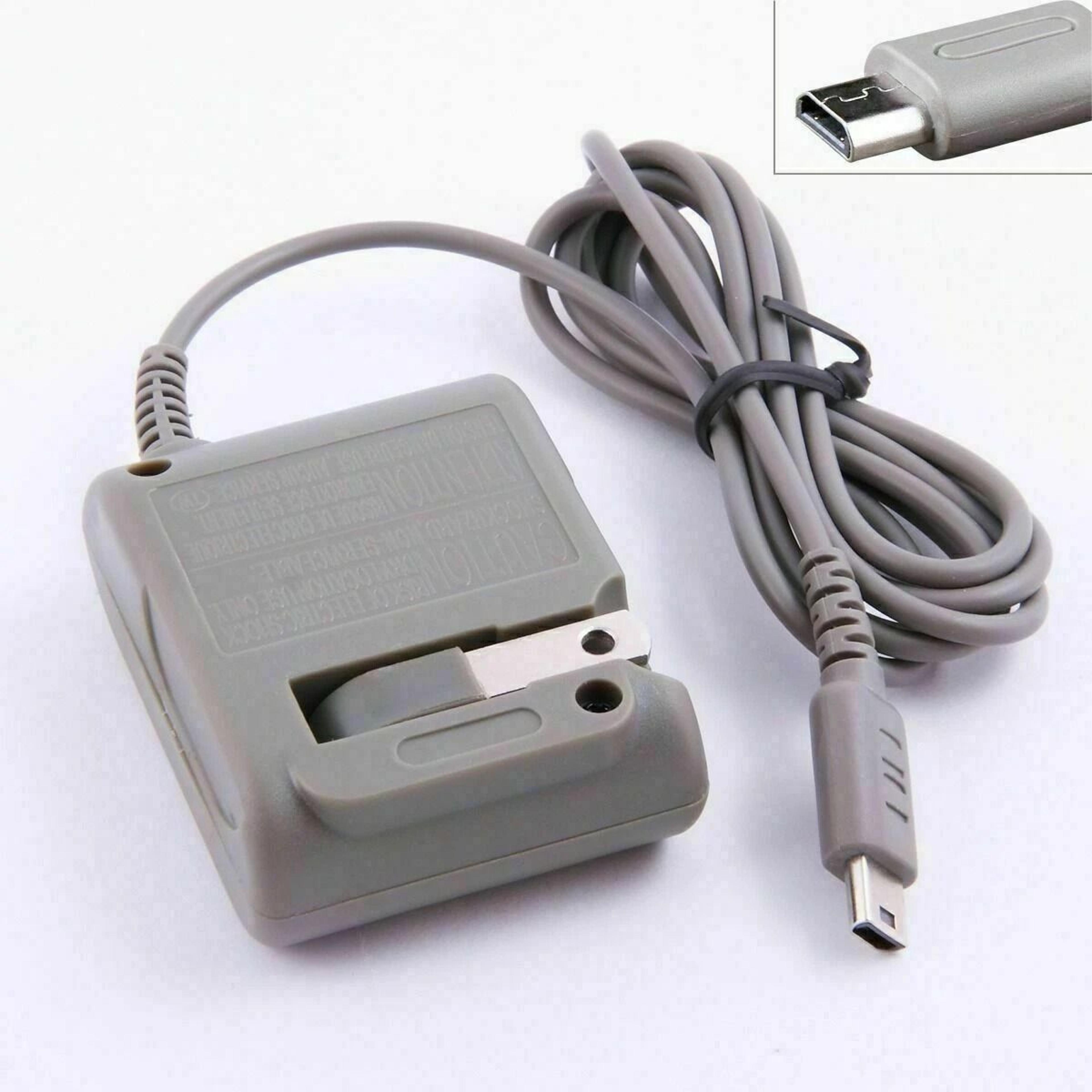 nintendo ds lite ac adapter wall charger fast charging replacement cable