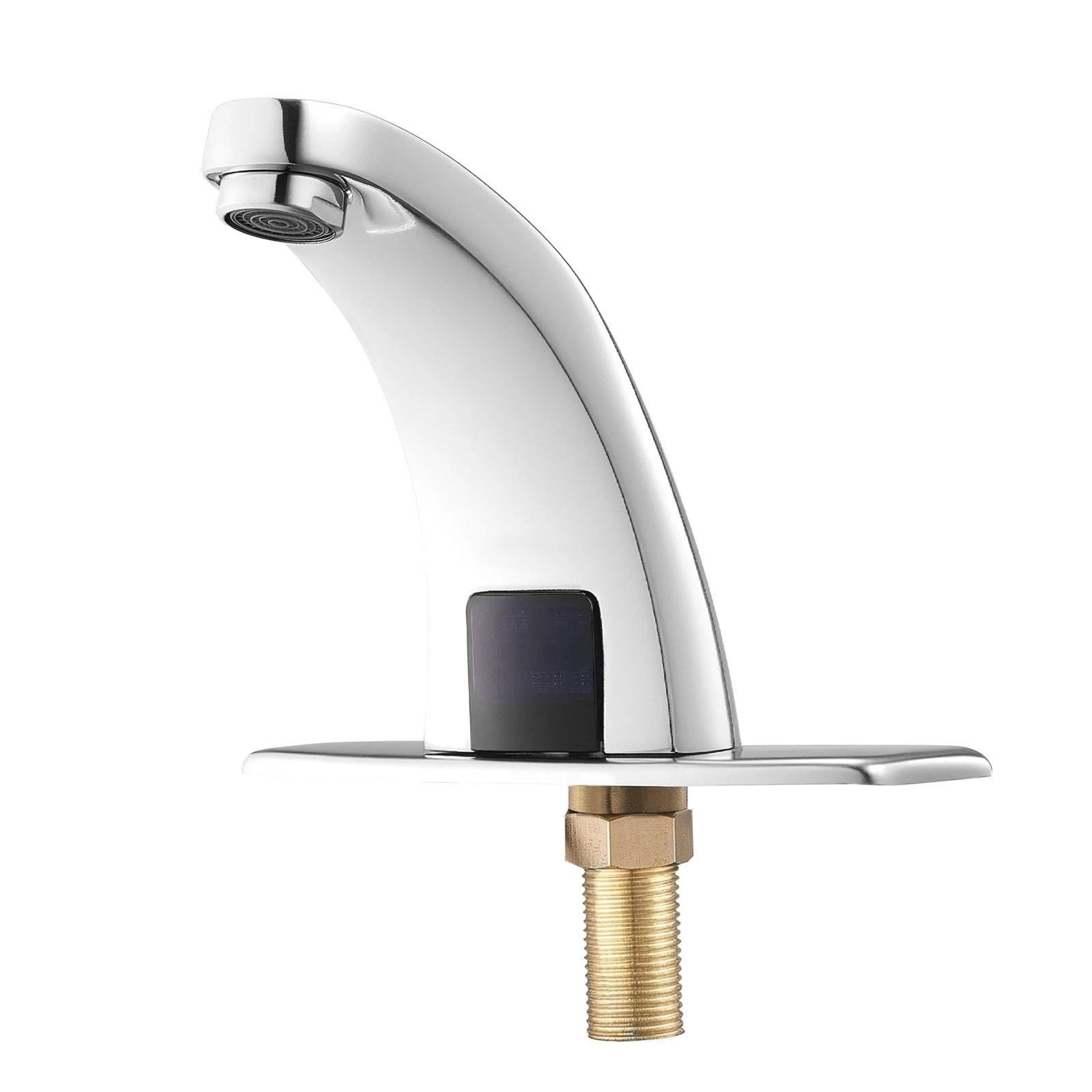 premium touchless bathroom faucet with motion sensor chrome sensor faucet, hands free automatic bathroom faucet