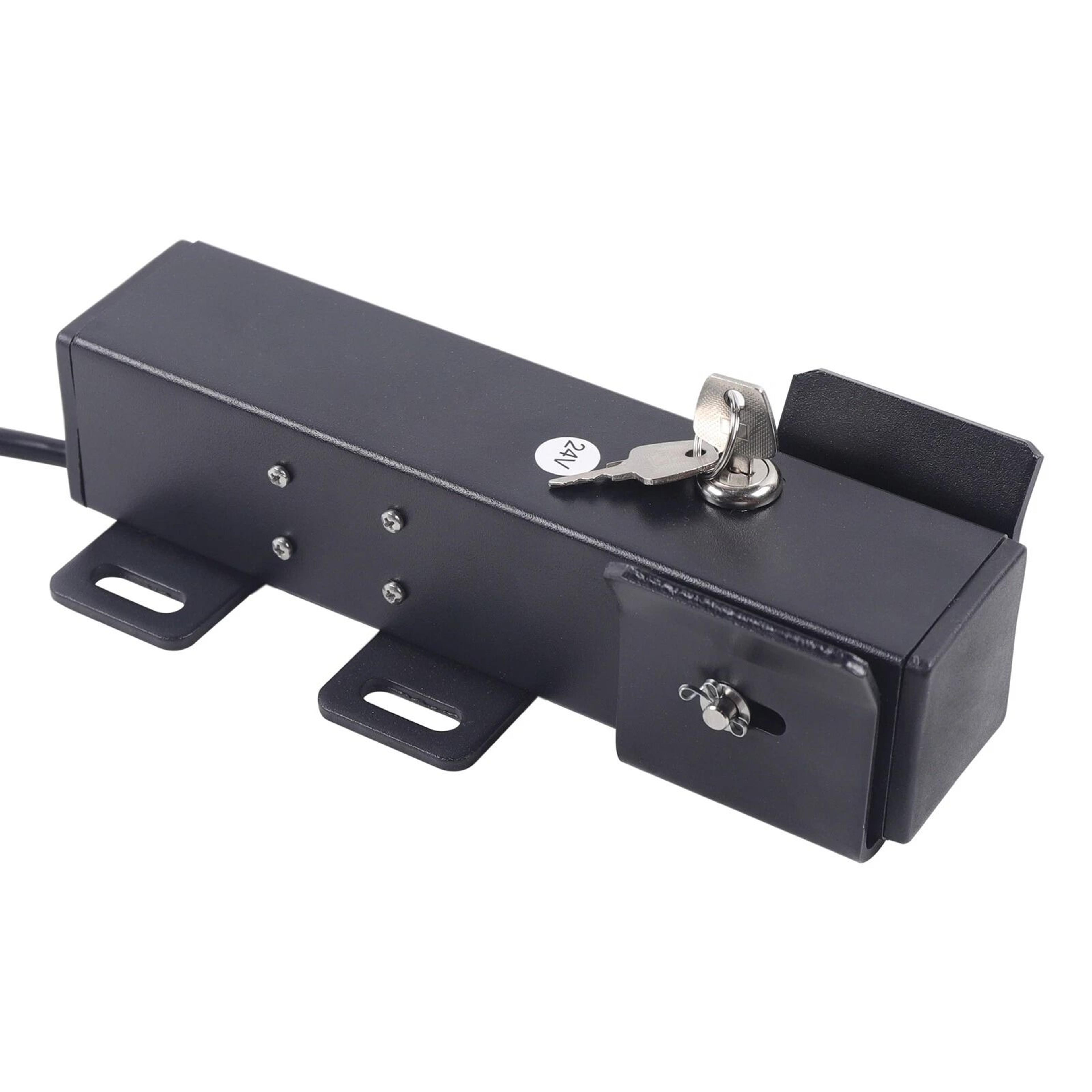 electric swing gate opener lock automatic gate lock opener for single & dual swing gates