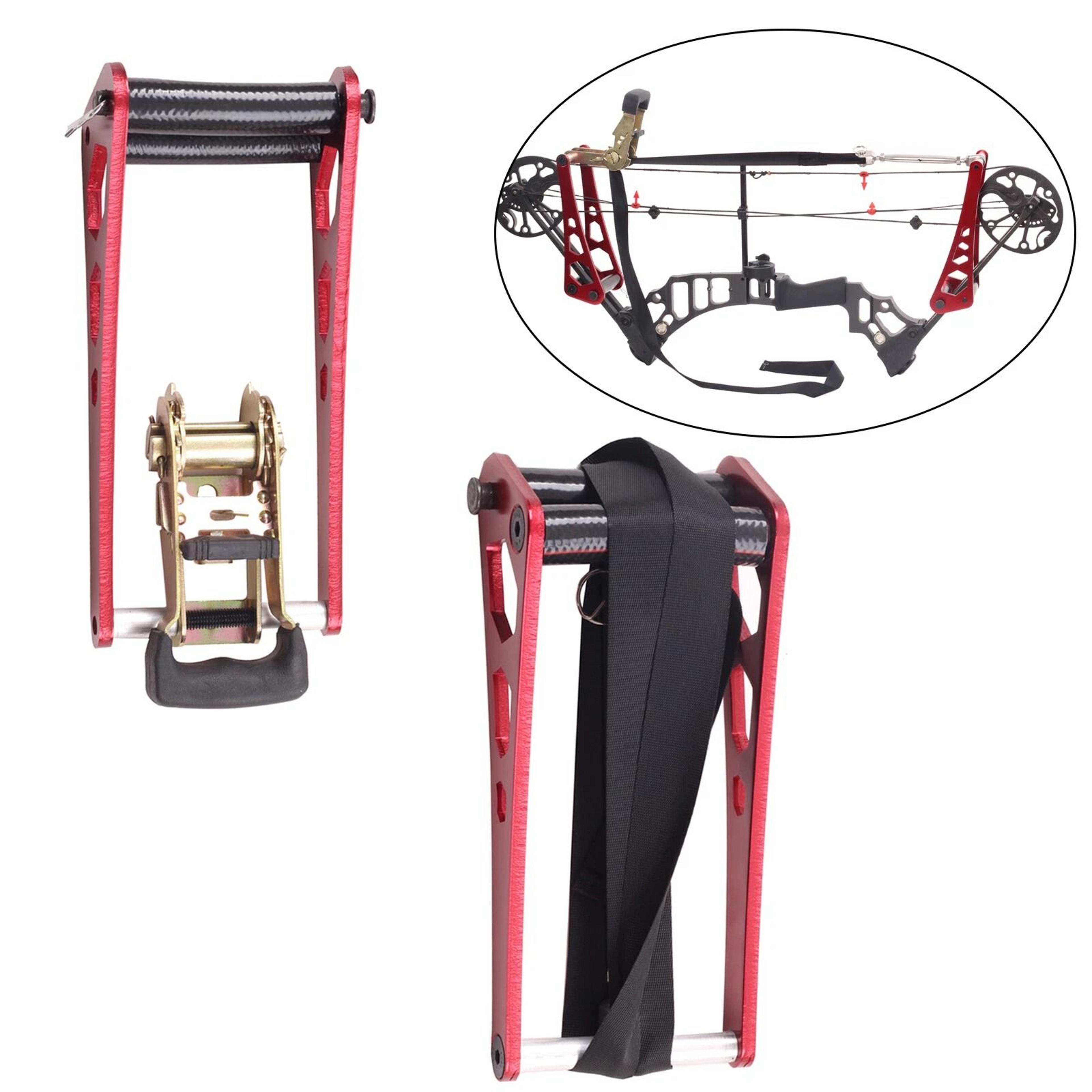 professional portable bow press machine ratchet loc bow press for compound bow press & string maintenance
