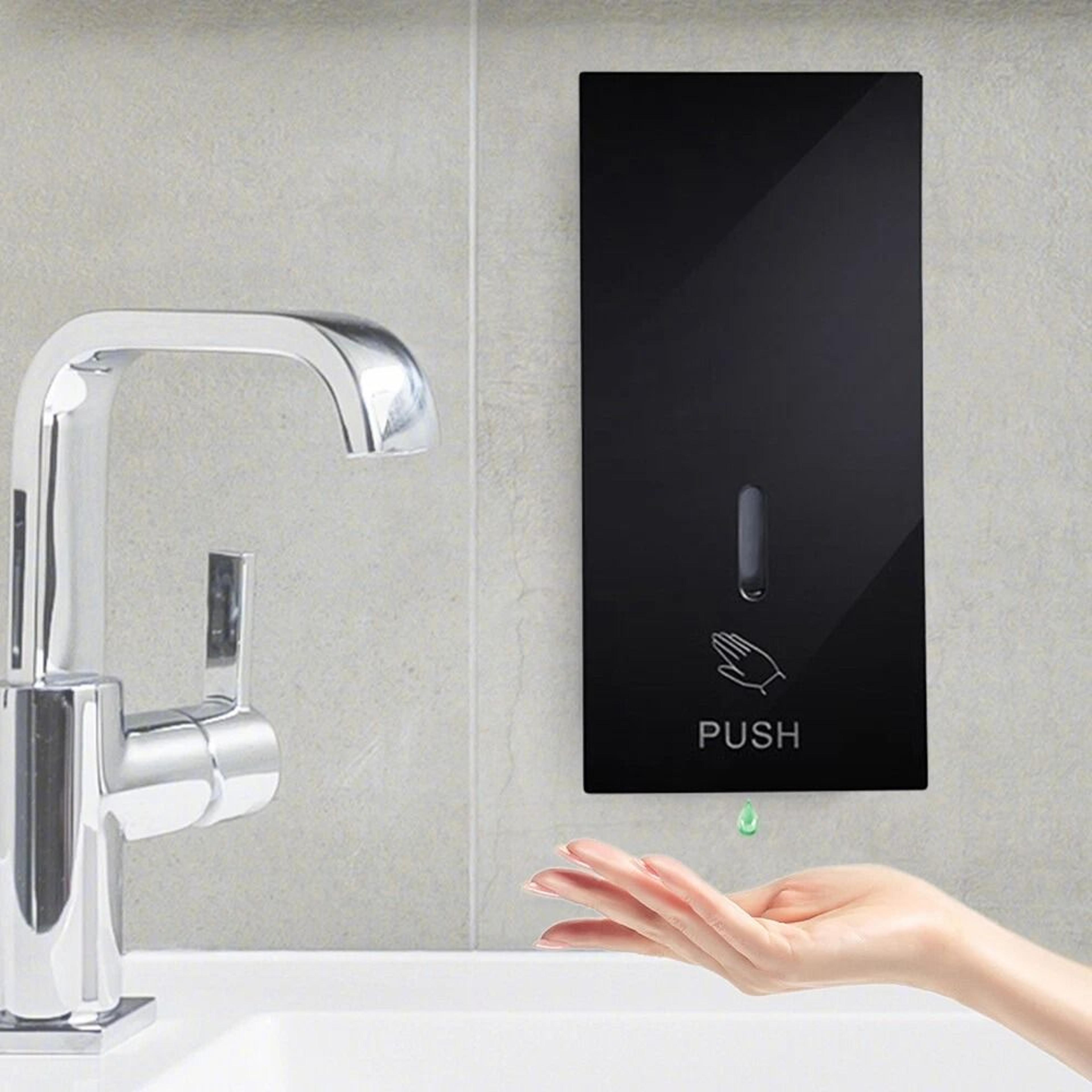 wall mounted soap dispenser manual liquid & gel bathroom pump