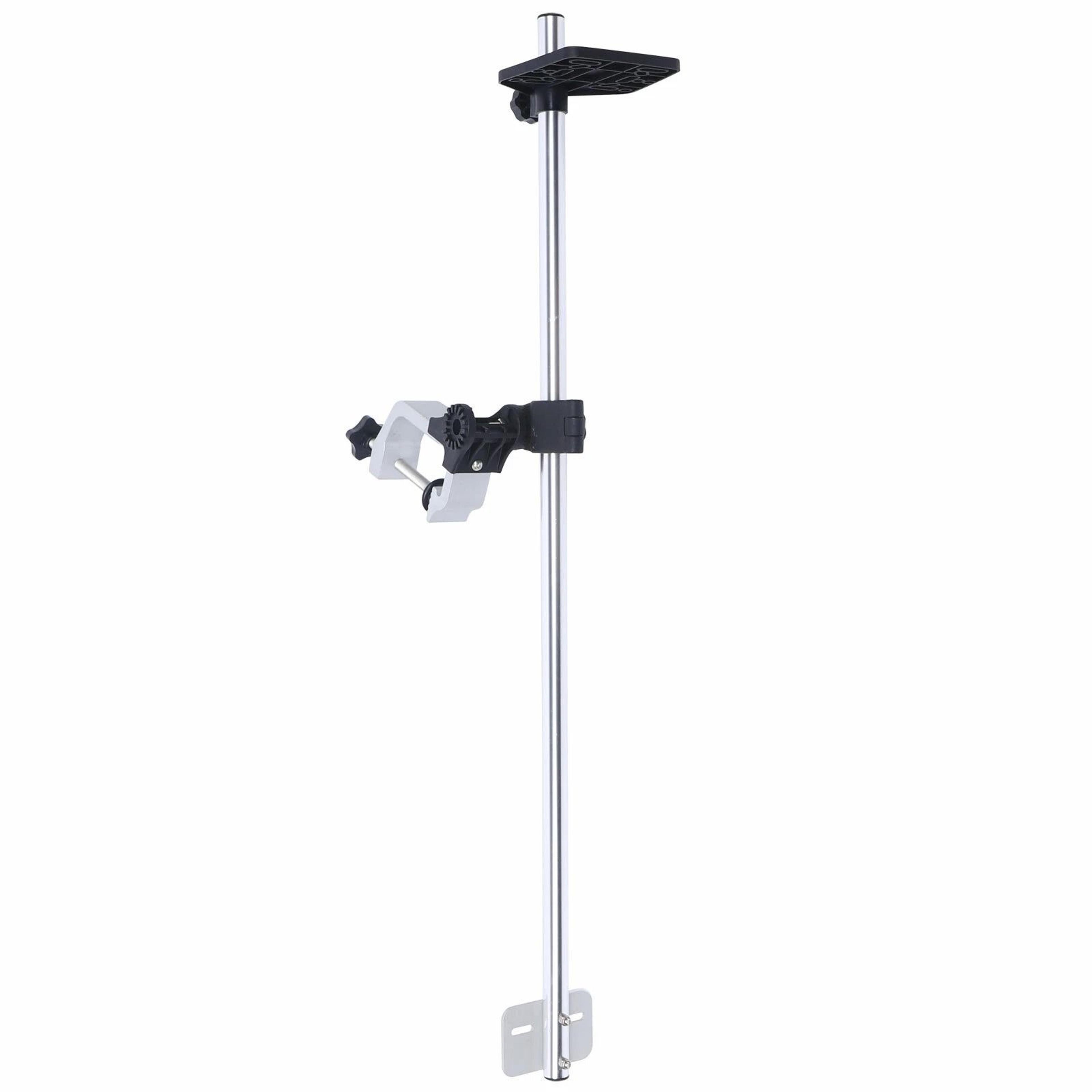 360 adjustable portable transducer bracket with universal fishfinder mount