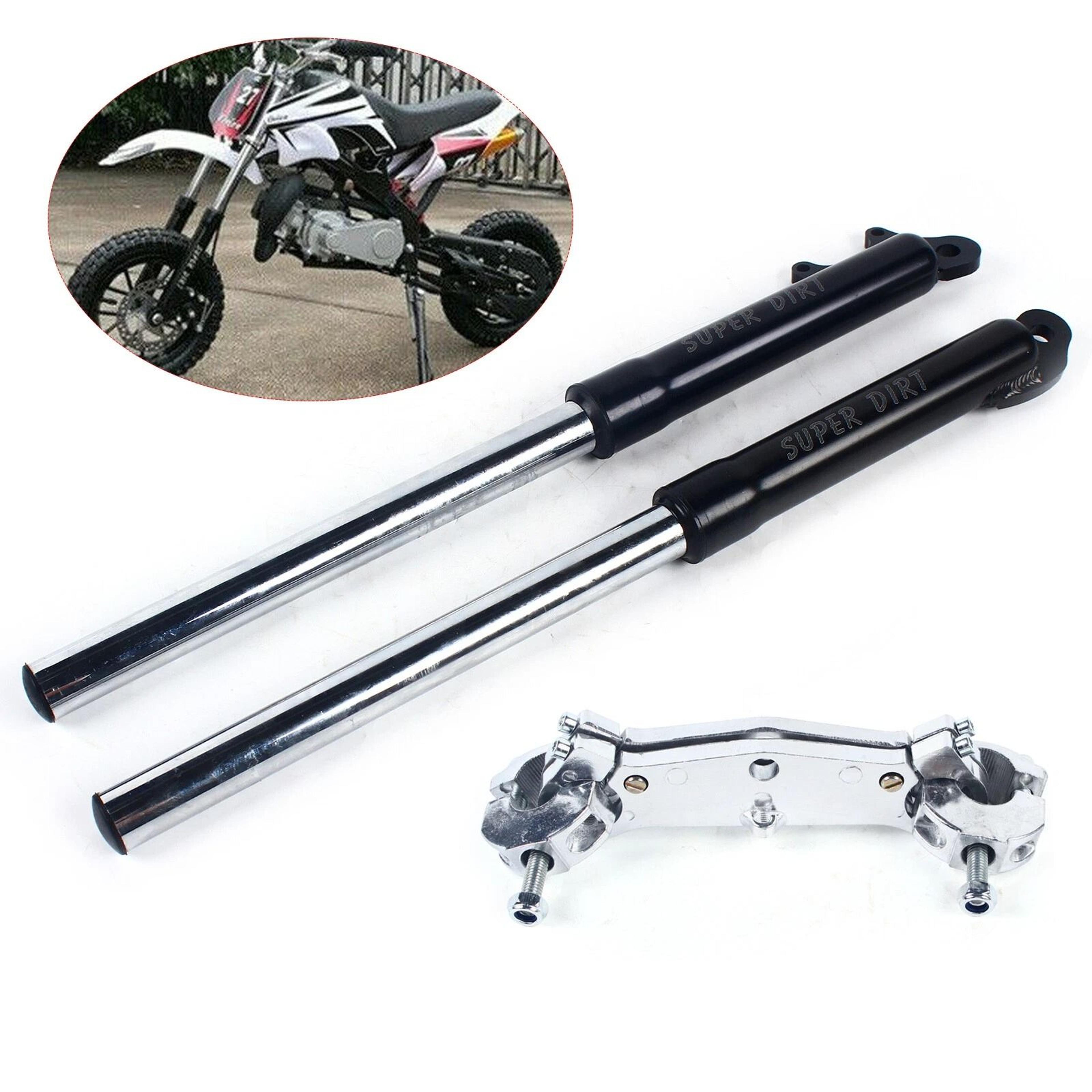 mini dirt pit bike front fork shock absorber black