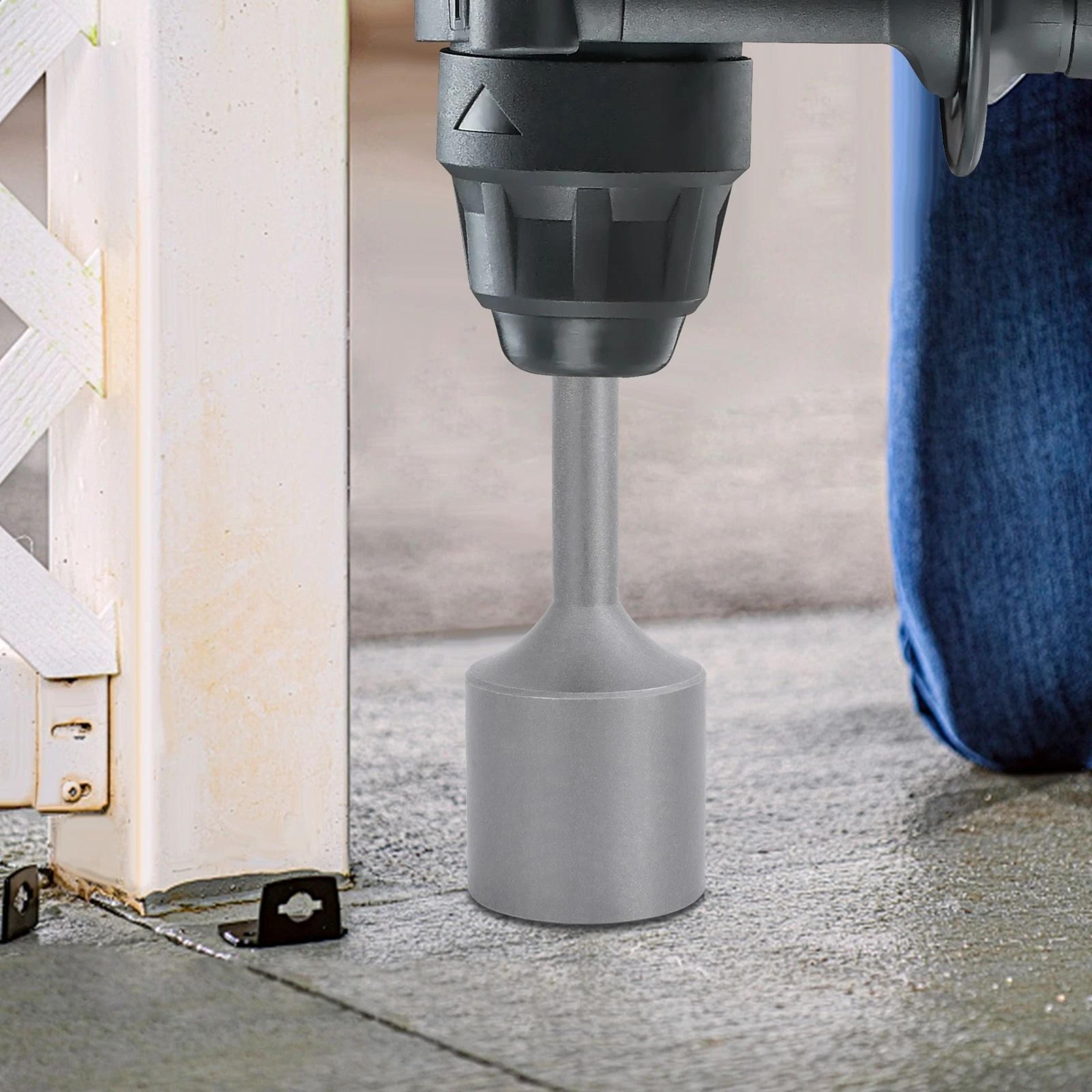 heavy duty t post driver attachment for hammer drill