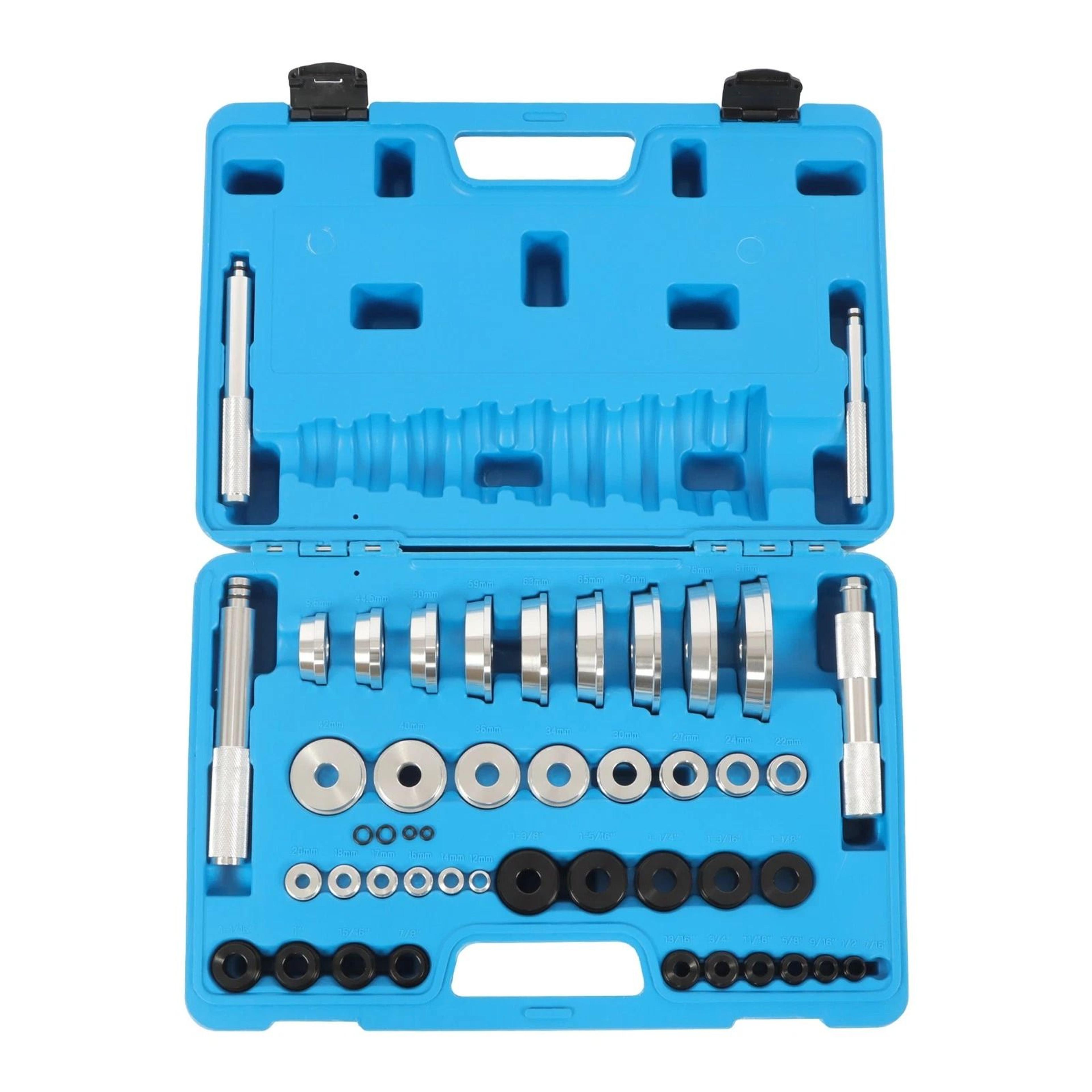 premium universal bearing press kit & seal driver set heavy duty installation tool set for automotive