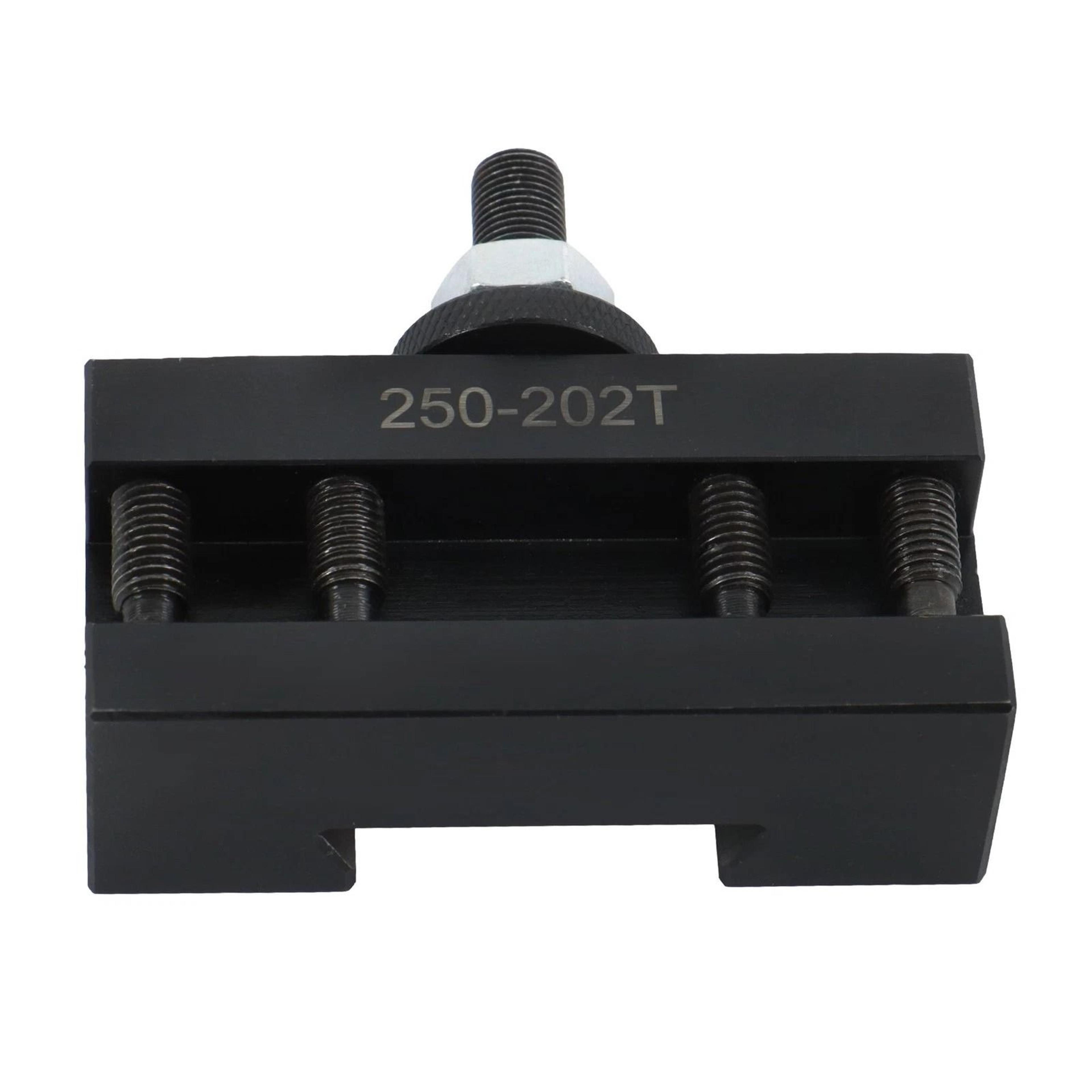 premium lathe quick change tool post holder turning & facing precision
