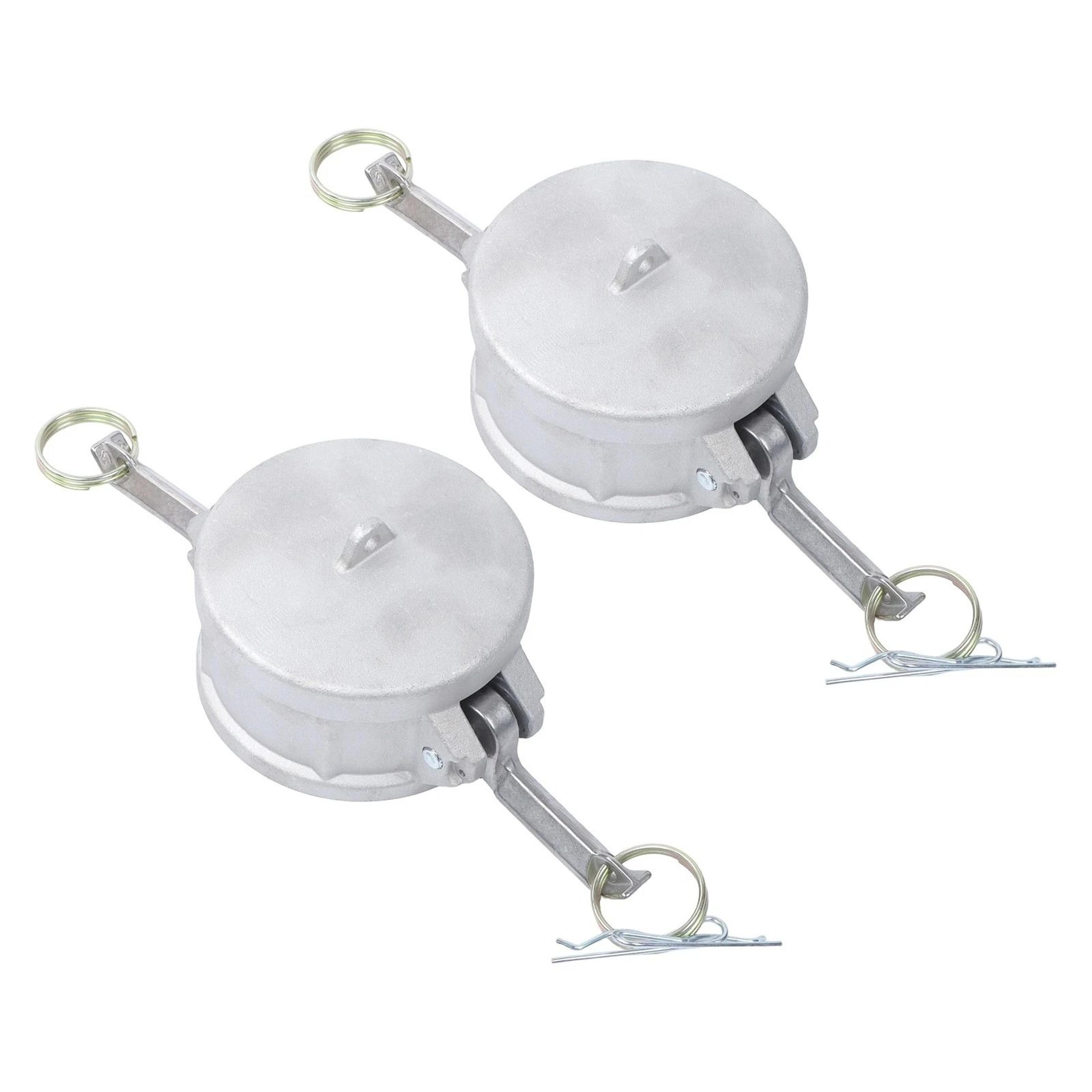 aluminum type dc female camlock dust cap hose fitting