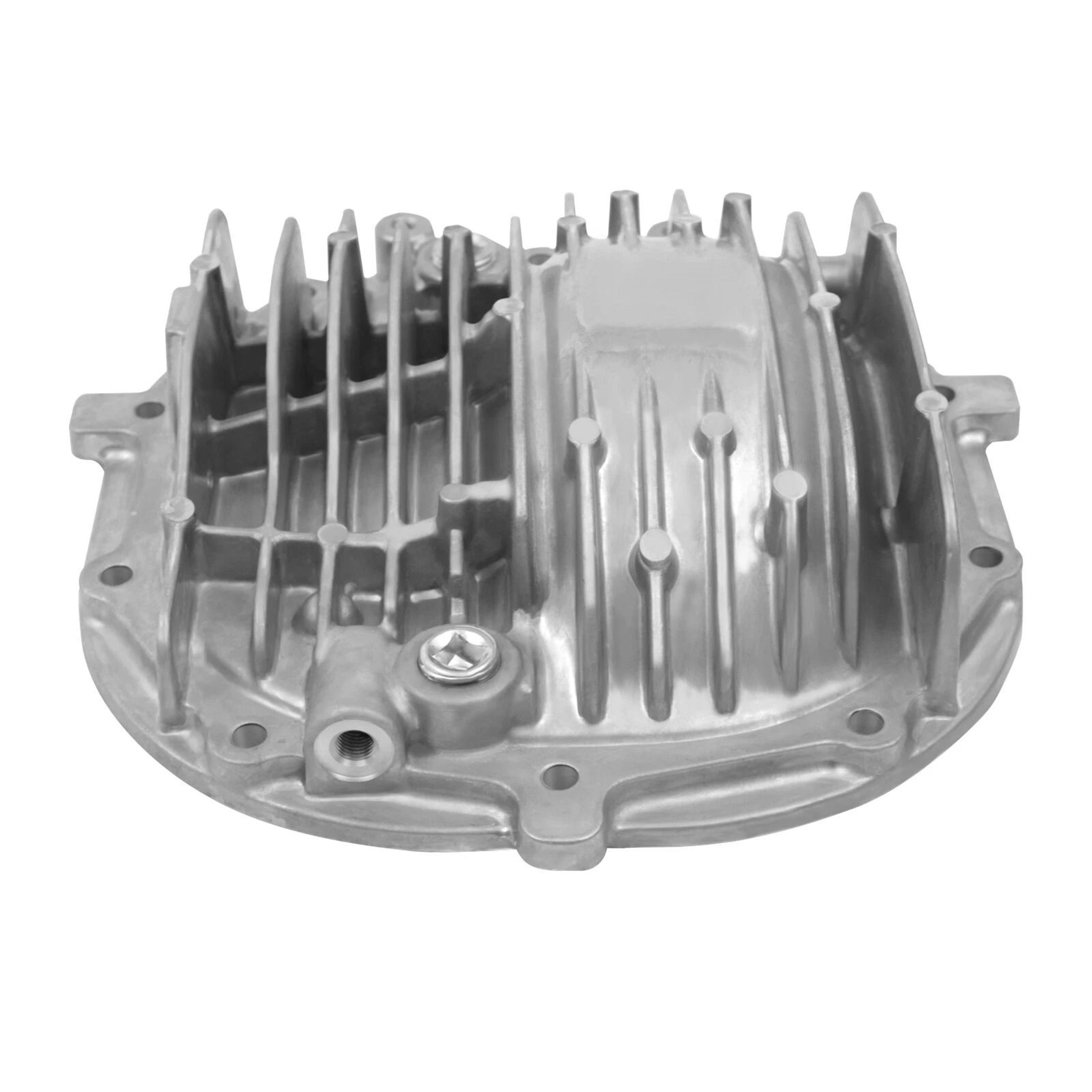 premium axle rear differential cover finned aluminum for ford mustang