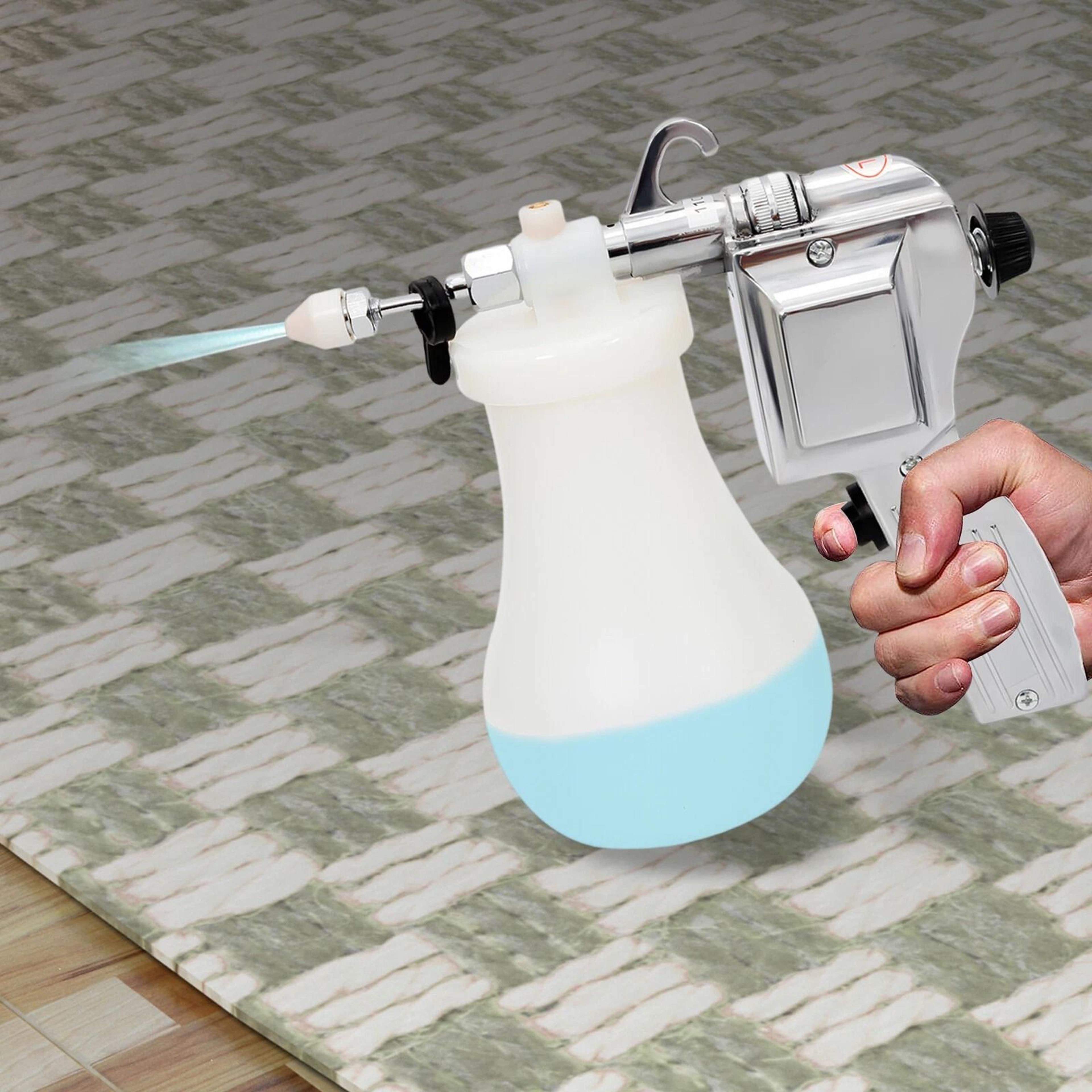 heavy duty textile spot cleaning gun with adjustable nozzle spray gun for screen printing & fabric stains