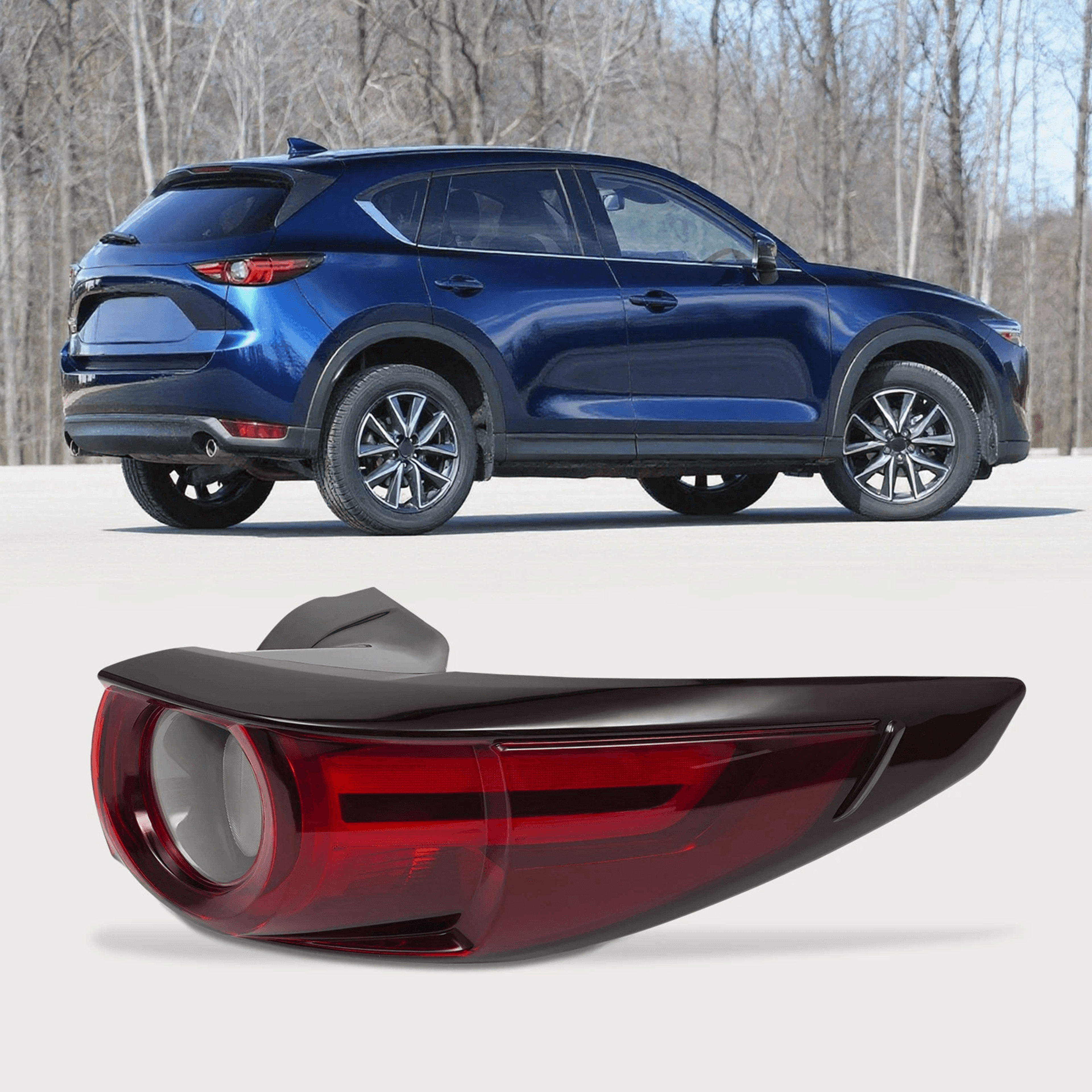 premium right side led tail light assembly for mazda cx 5