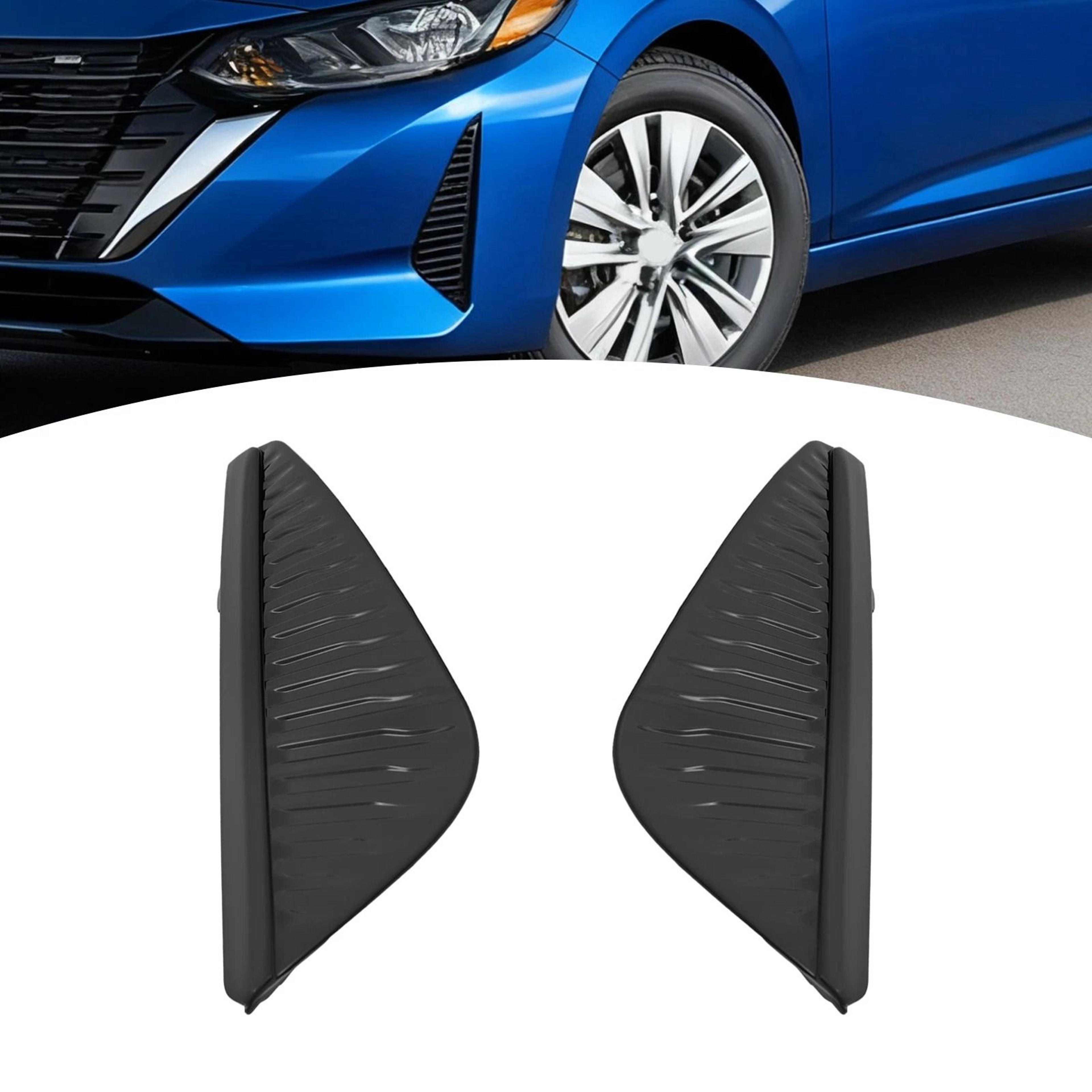 premium front fog light lamp cover trim for nissan sentra (left & right)