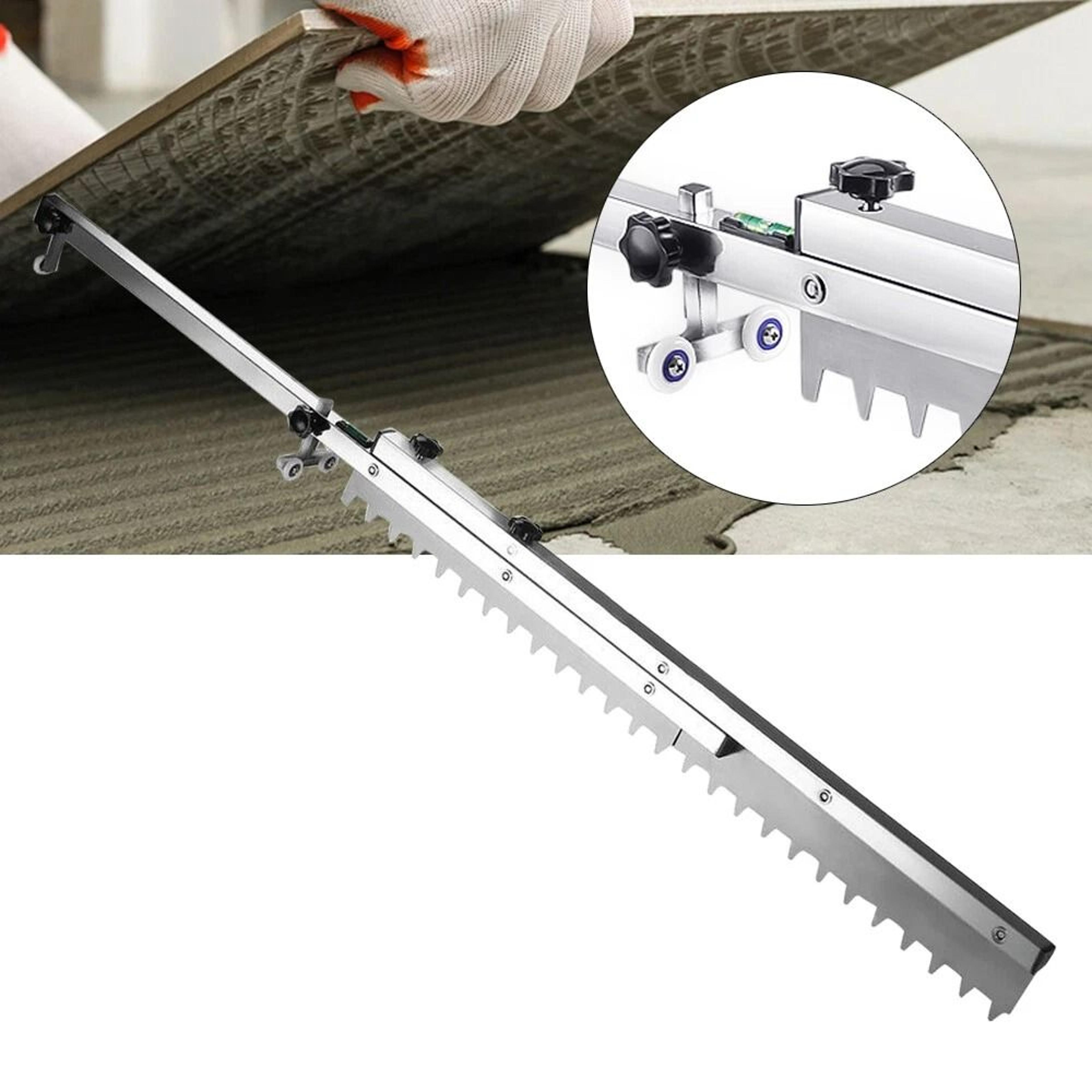 premium stainless floor tile trowel & mortar screed tiling tool