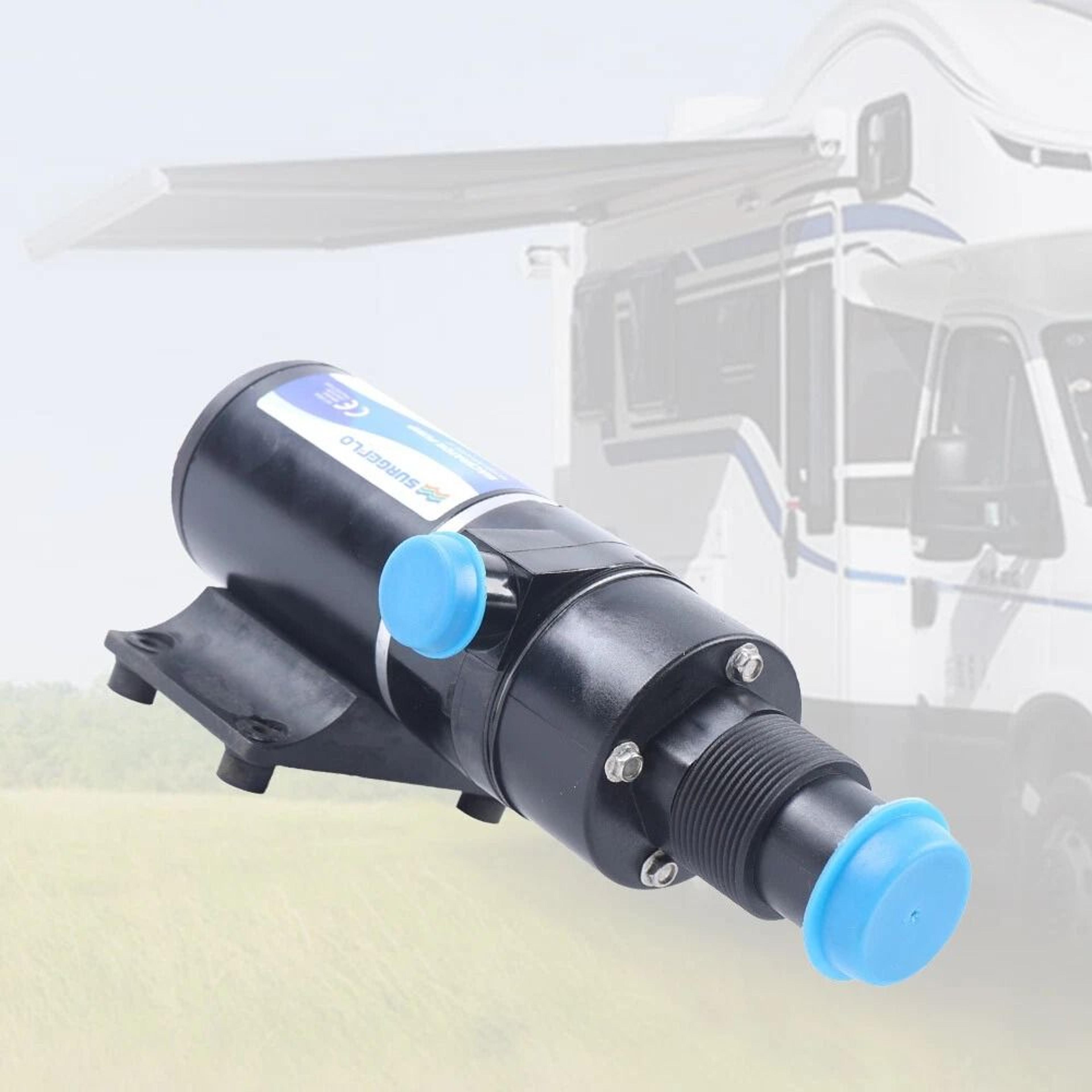 premium macerator pump rv & marine waste toilet sewerage pump