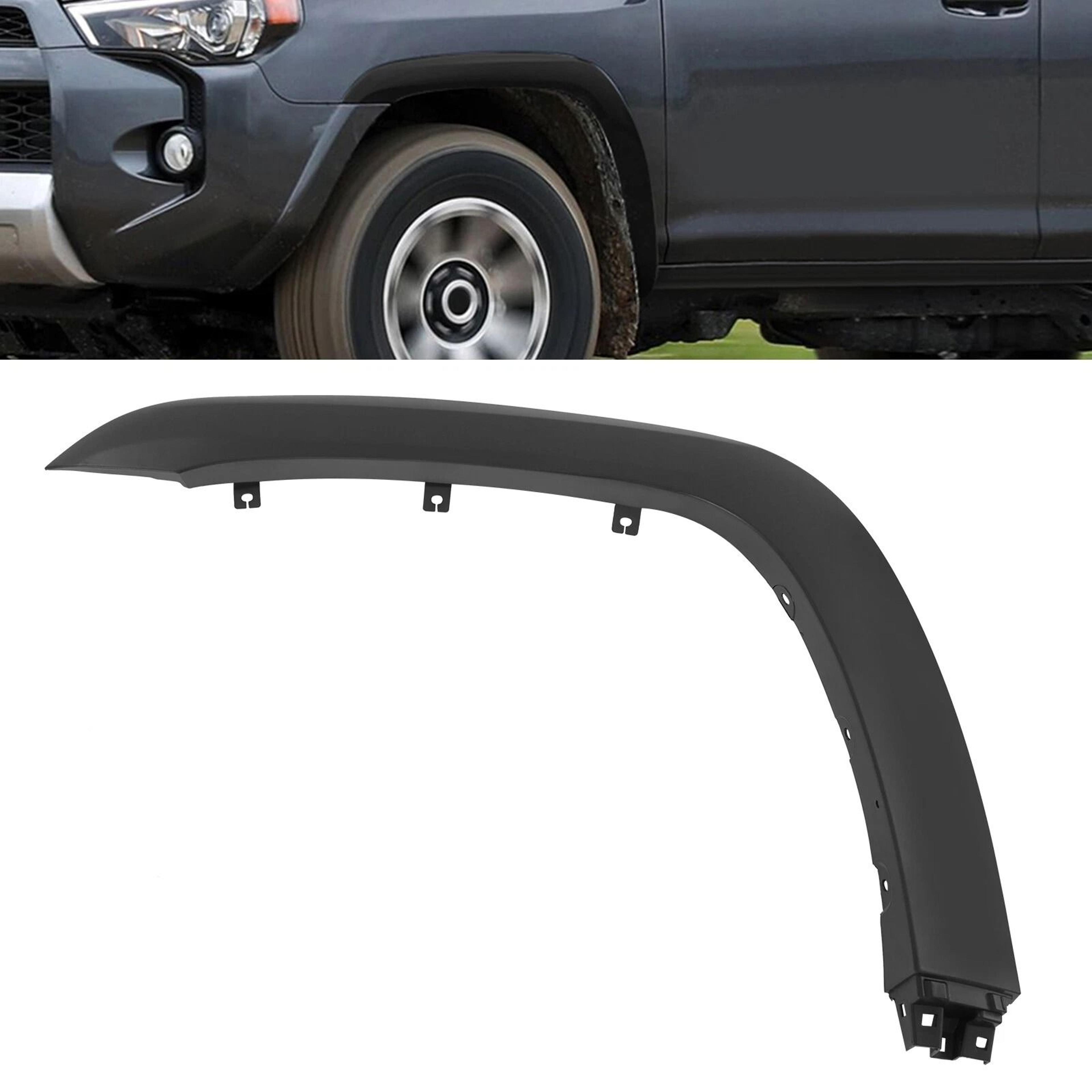 premium left driver fender trim molding for toyota 4runner direct fit replacement