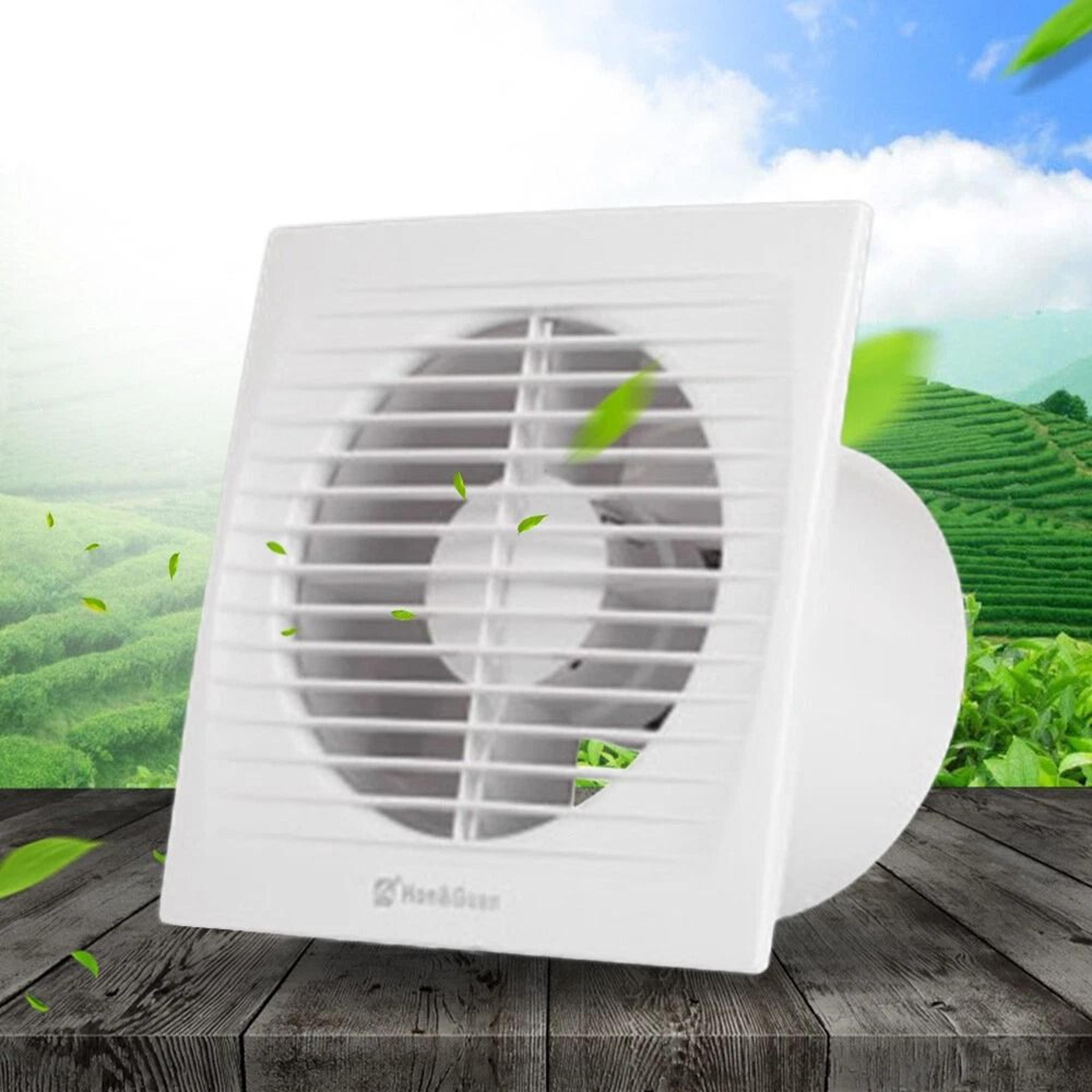 premium wall mounted silent ventilation fan quiet exhaust fan for bathroom & kitchen air control