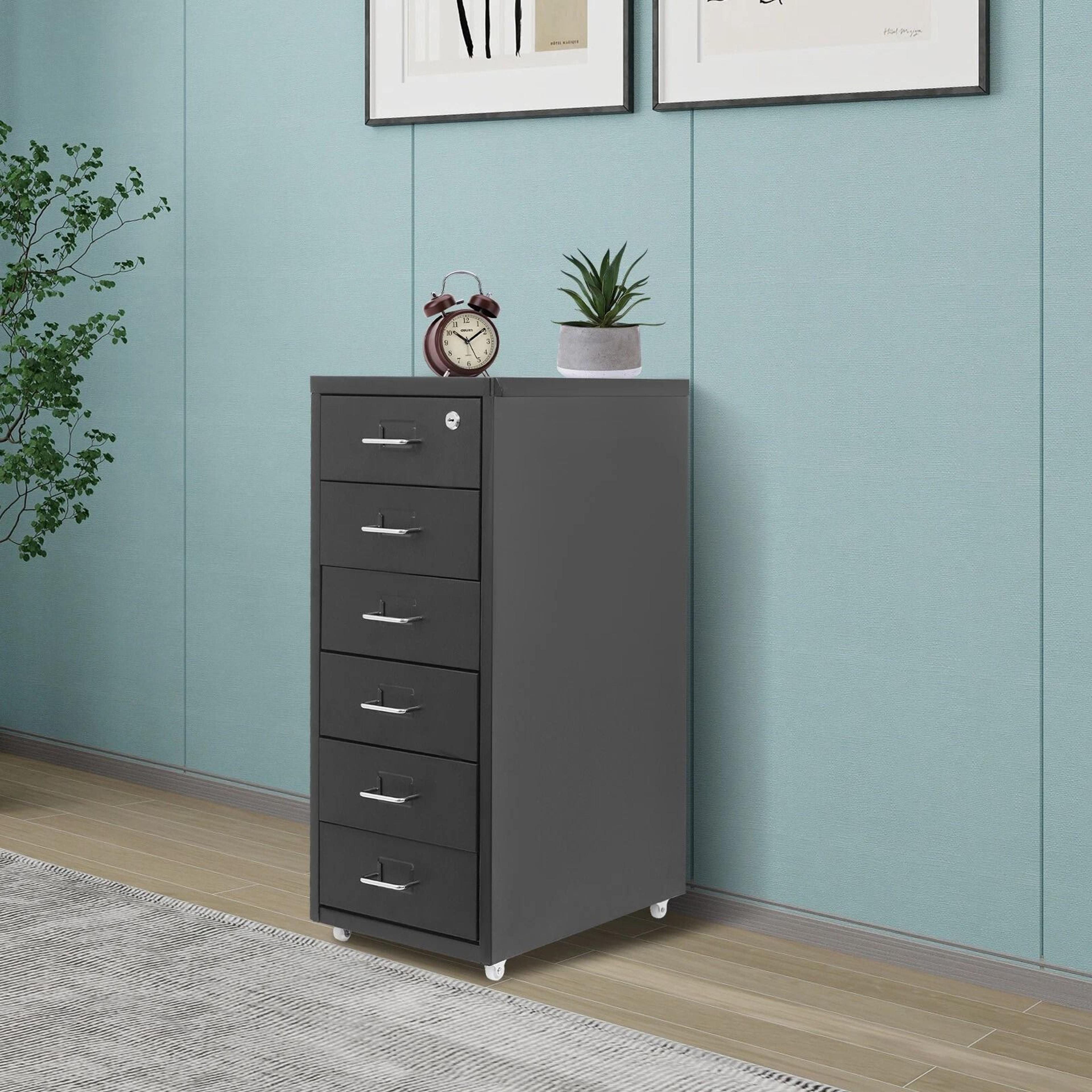 premium vertical file cabinet with lock heavy duty metal filing cabinet for secure office & home storage