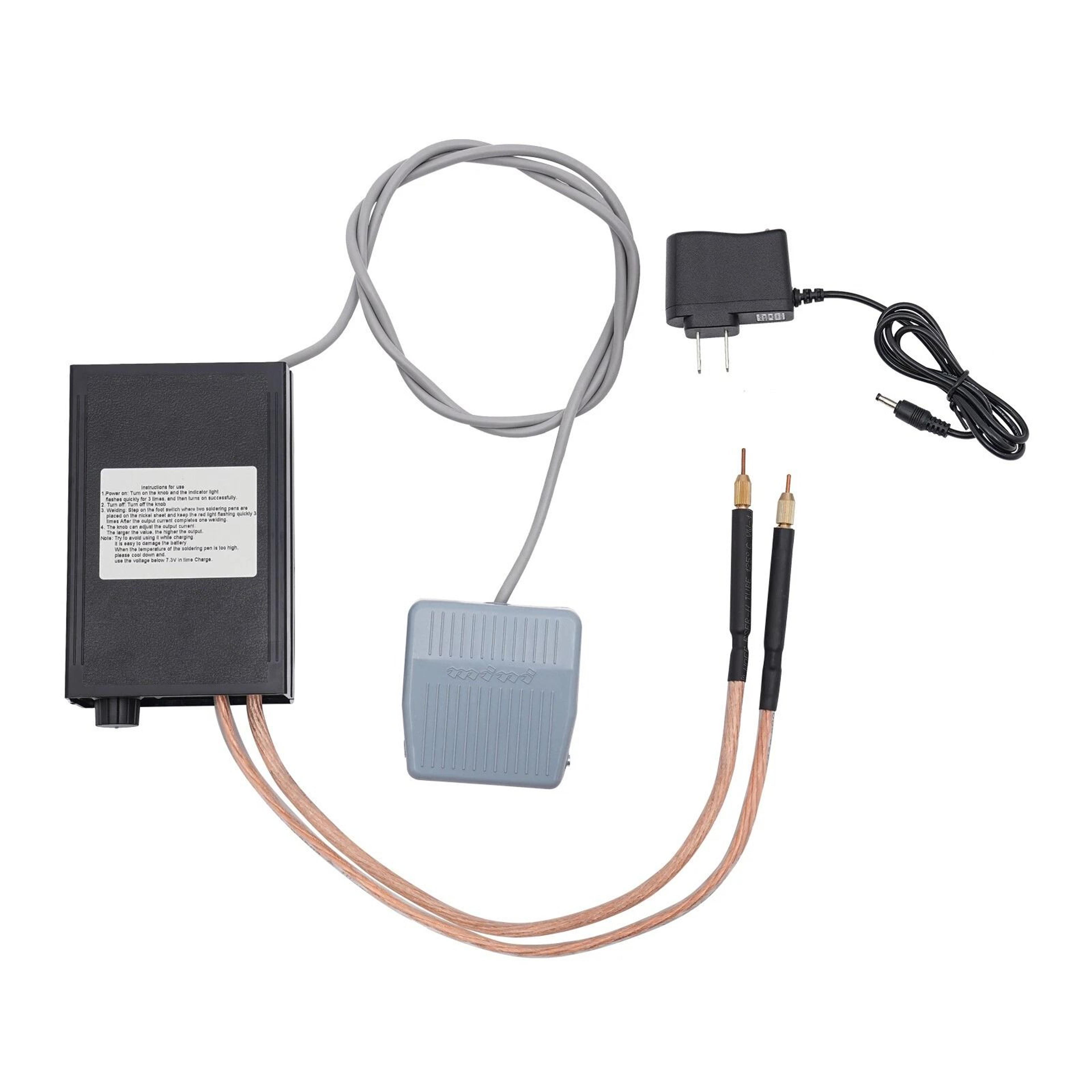 battery spot welder for 18650 batteries and nickel strip welding