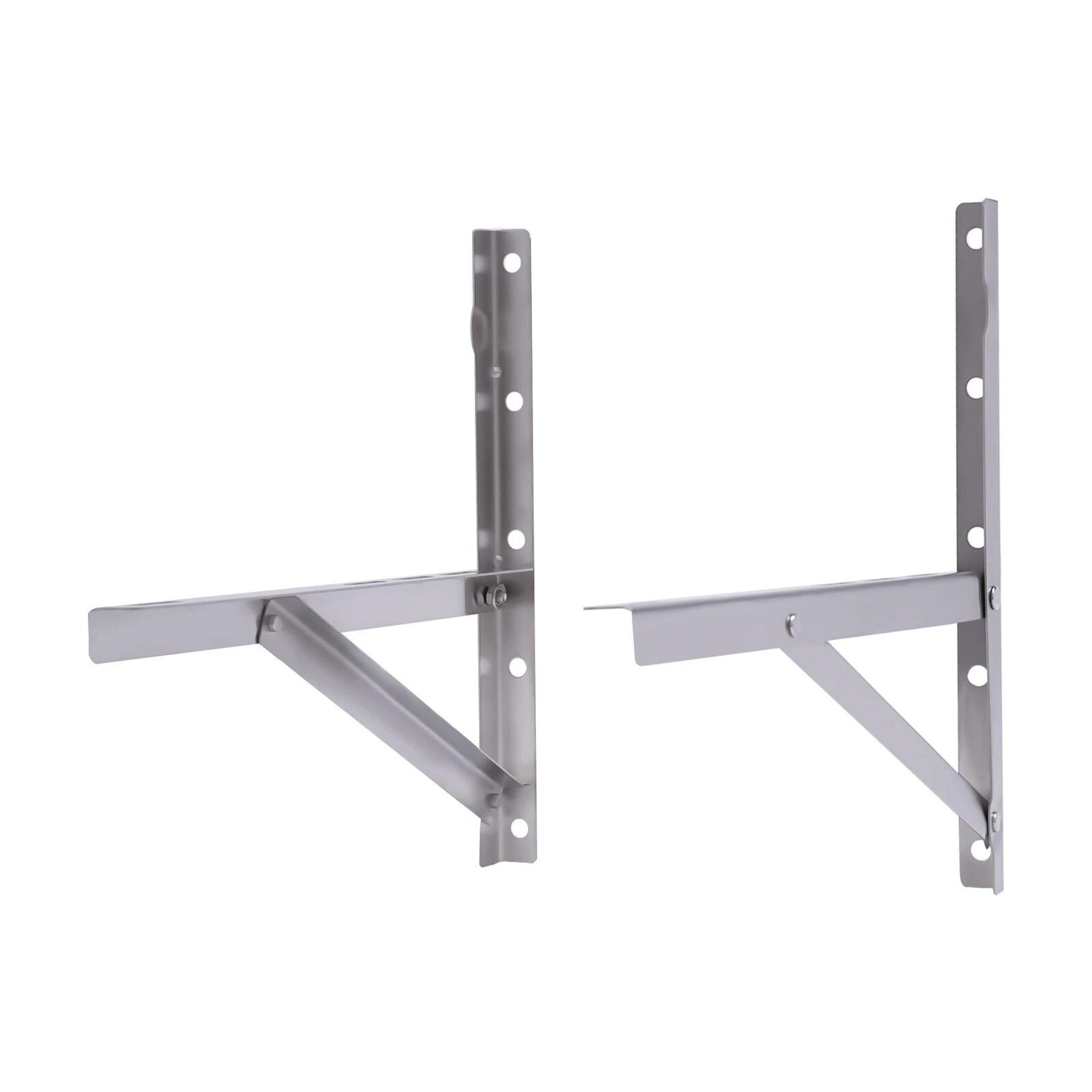 stainless steel mini split wall mounting bracket set for outdoor ac unit