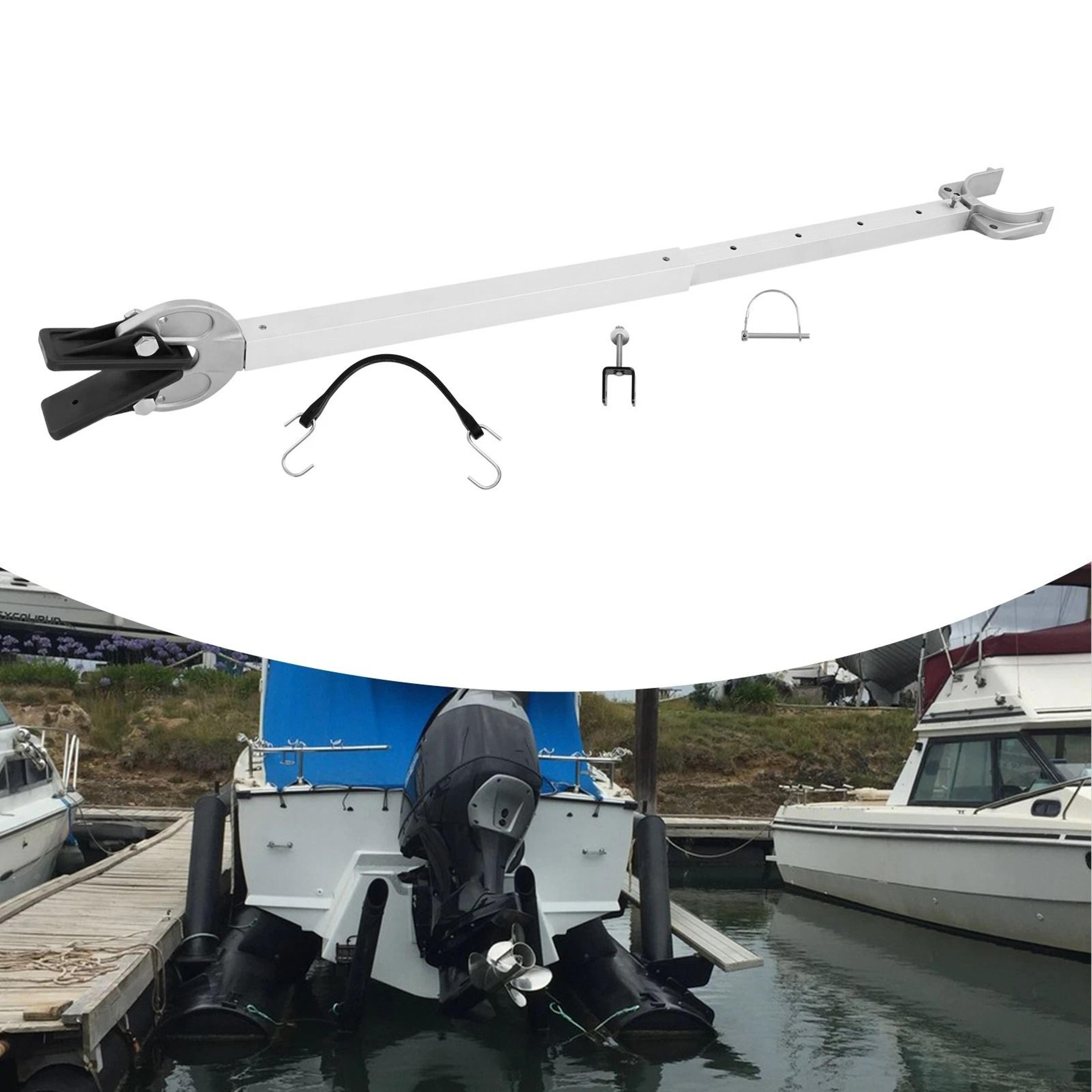 adjustable boat transom saver outboard motor support