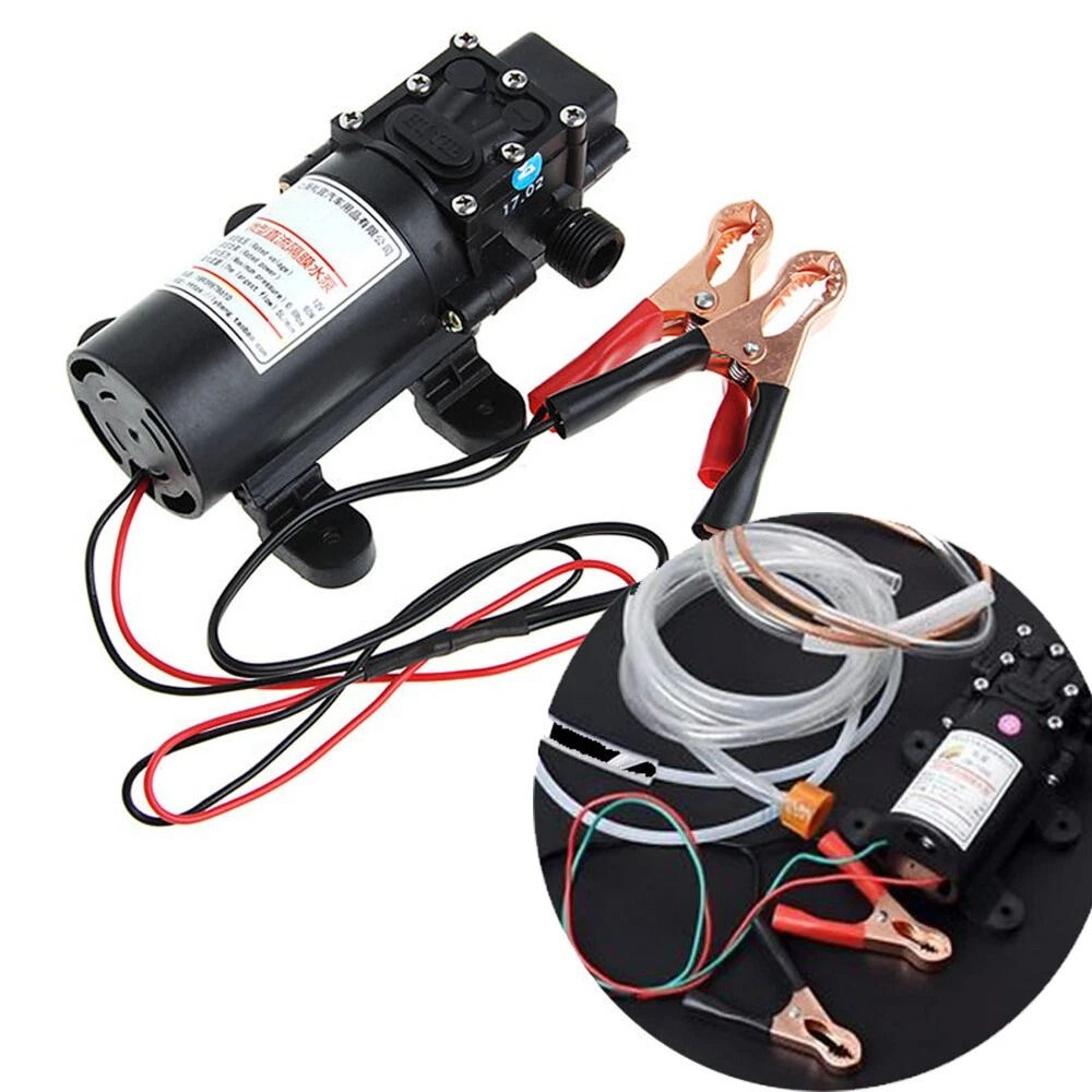 marine oil change pump electric oil extractor for auto boat fluid transfer