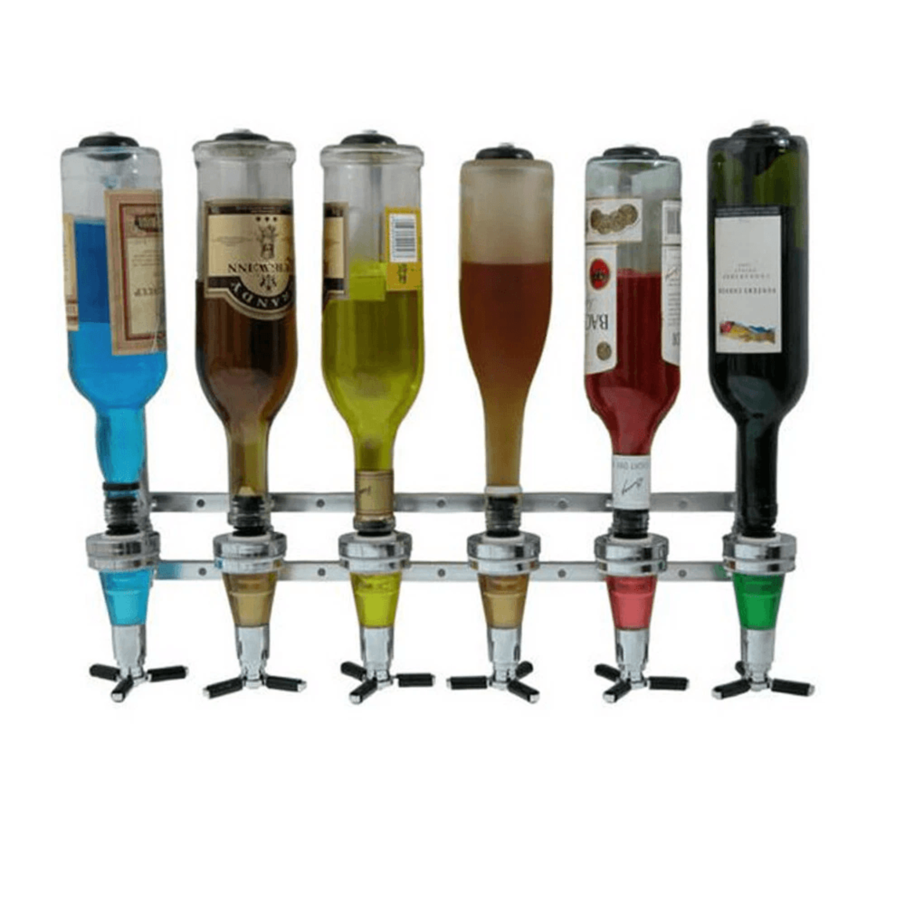 bottle liquor dispenser wall mounted shot pourer for home bar
