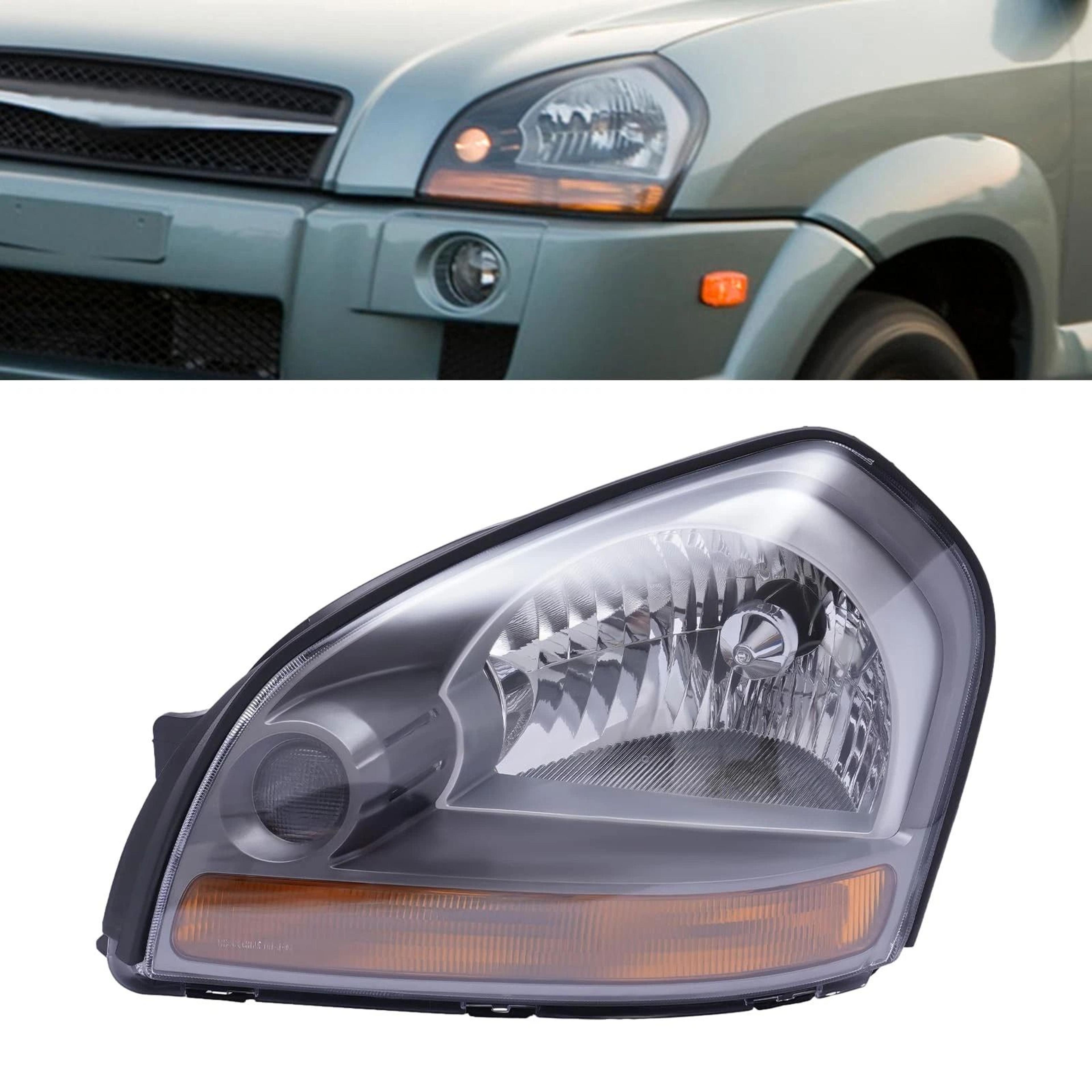 hyundai tucson left driver side headlight assembly