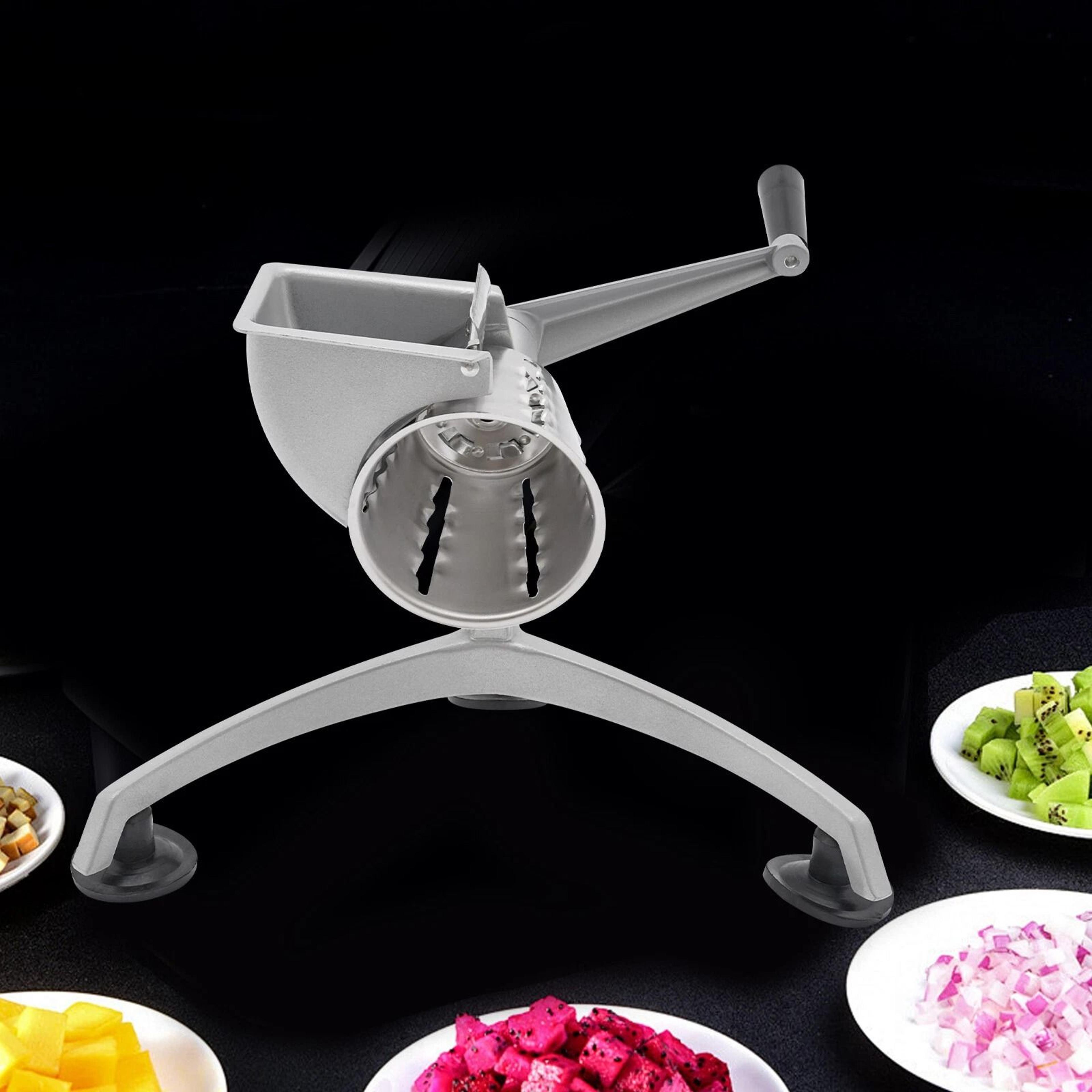 manual vegetable cutter and cheese grater tabletop slicer tool