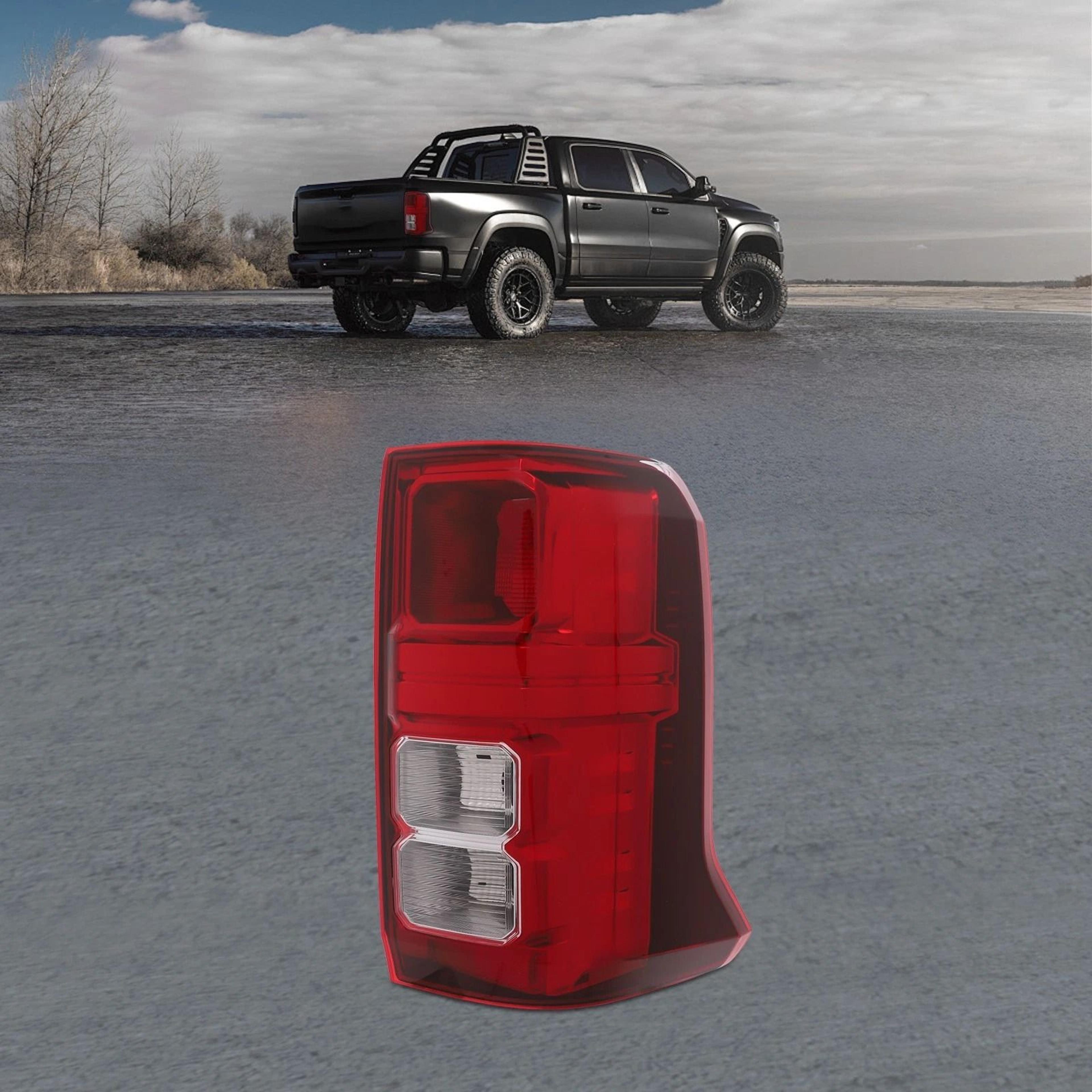 mitsubishi triton right outer halogen tail light brake lamp