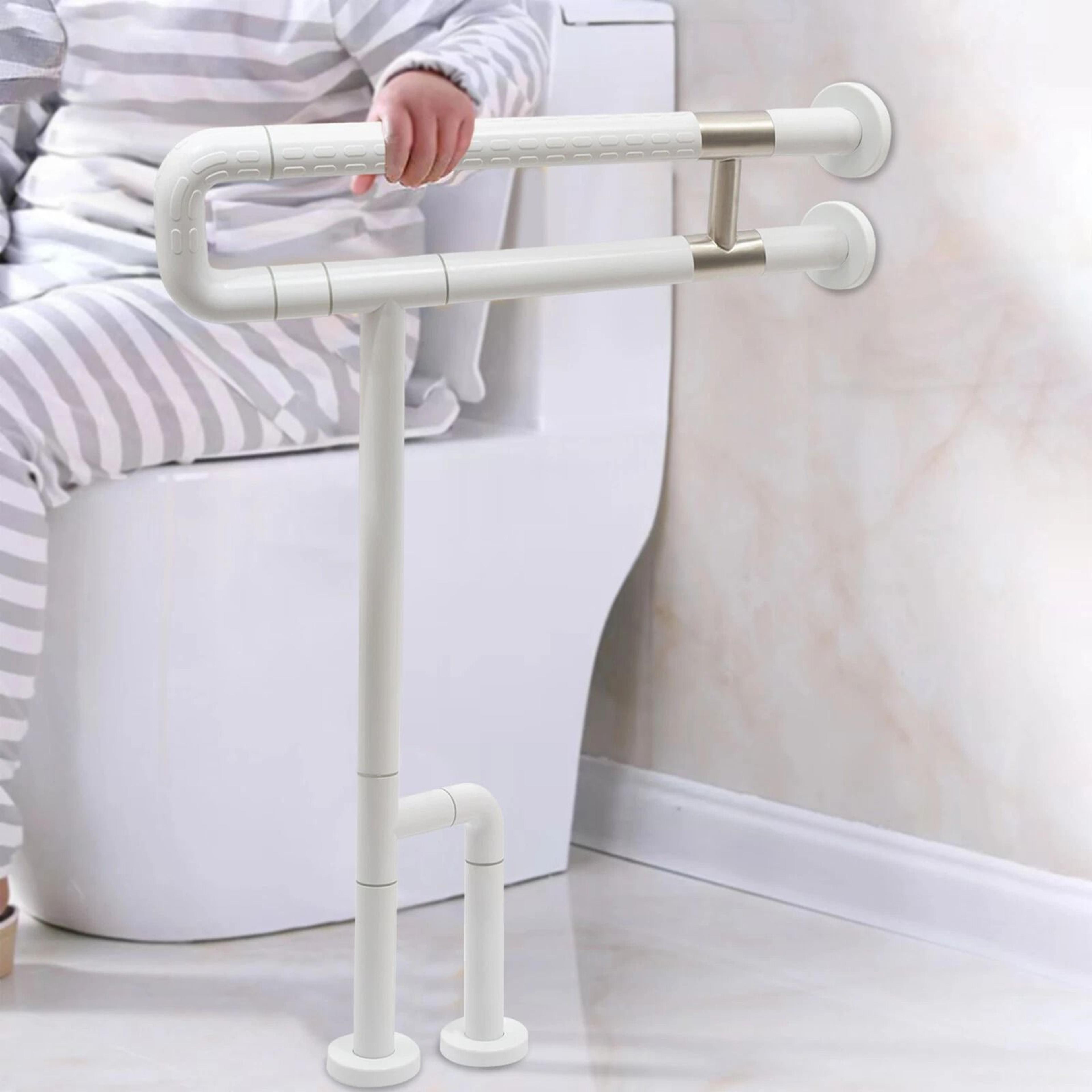 bathroom safety rail toilet grab bar with handicap handrail support