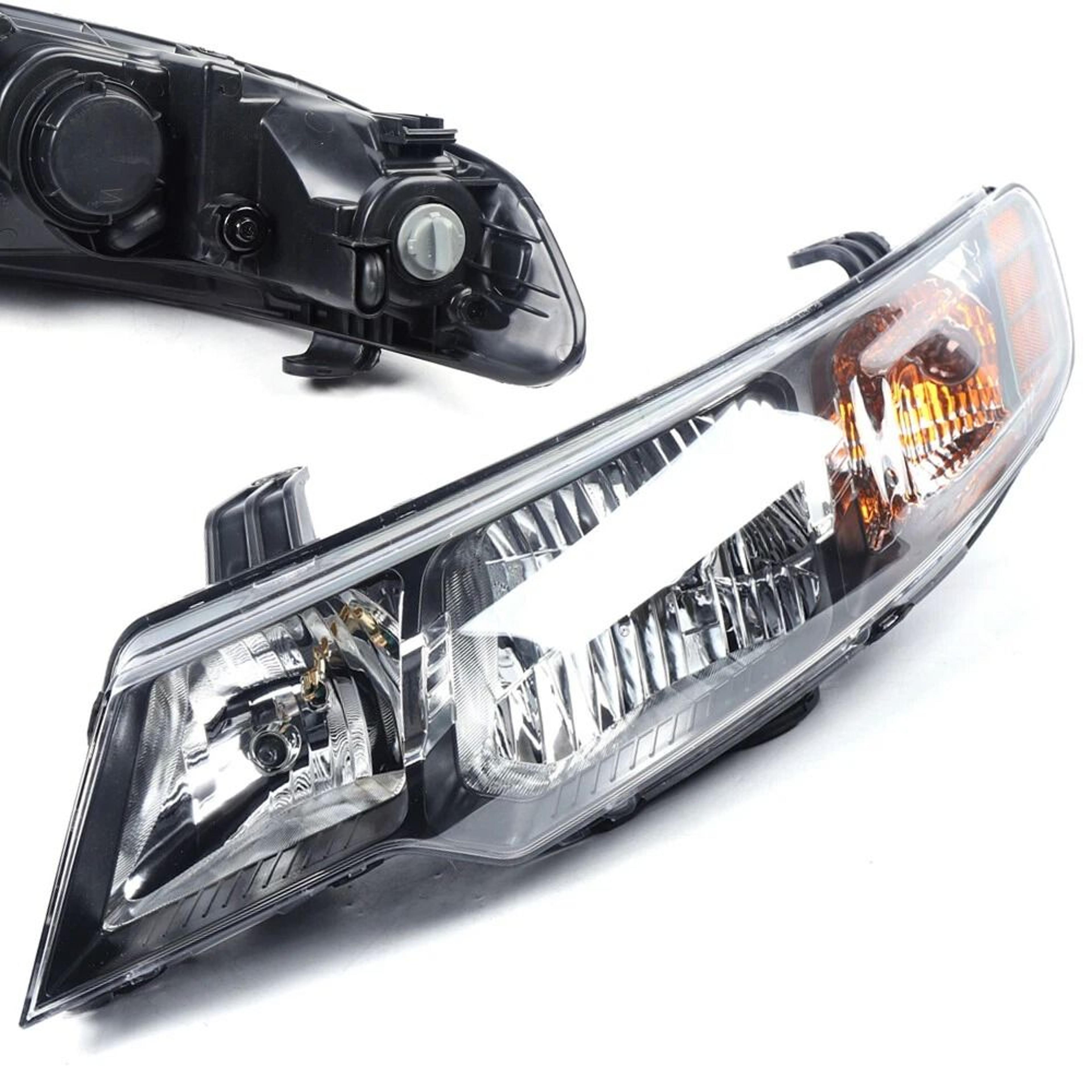 kia forte driver side headlight assembly front halogen lamp